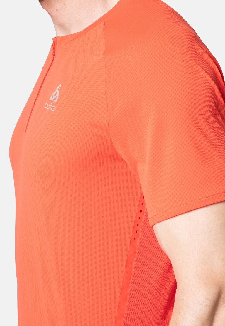 The X-Alp half-zip running t-shirt