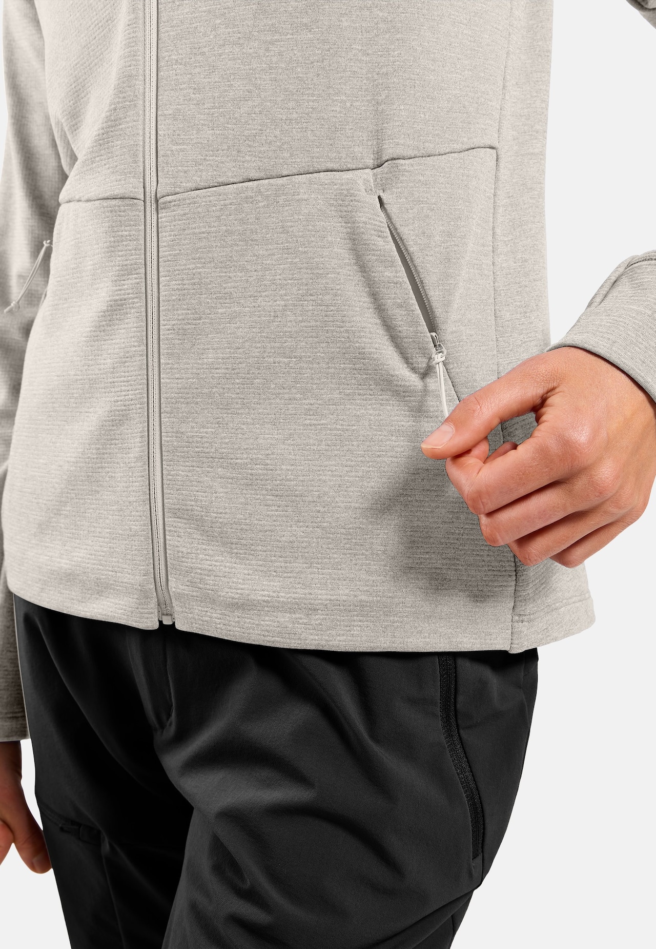 Grid Fleece Mid Layer Full-Zip