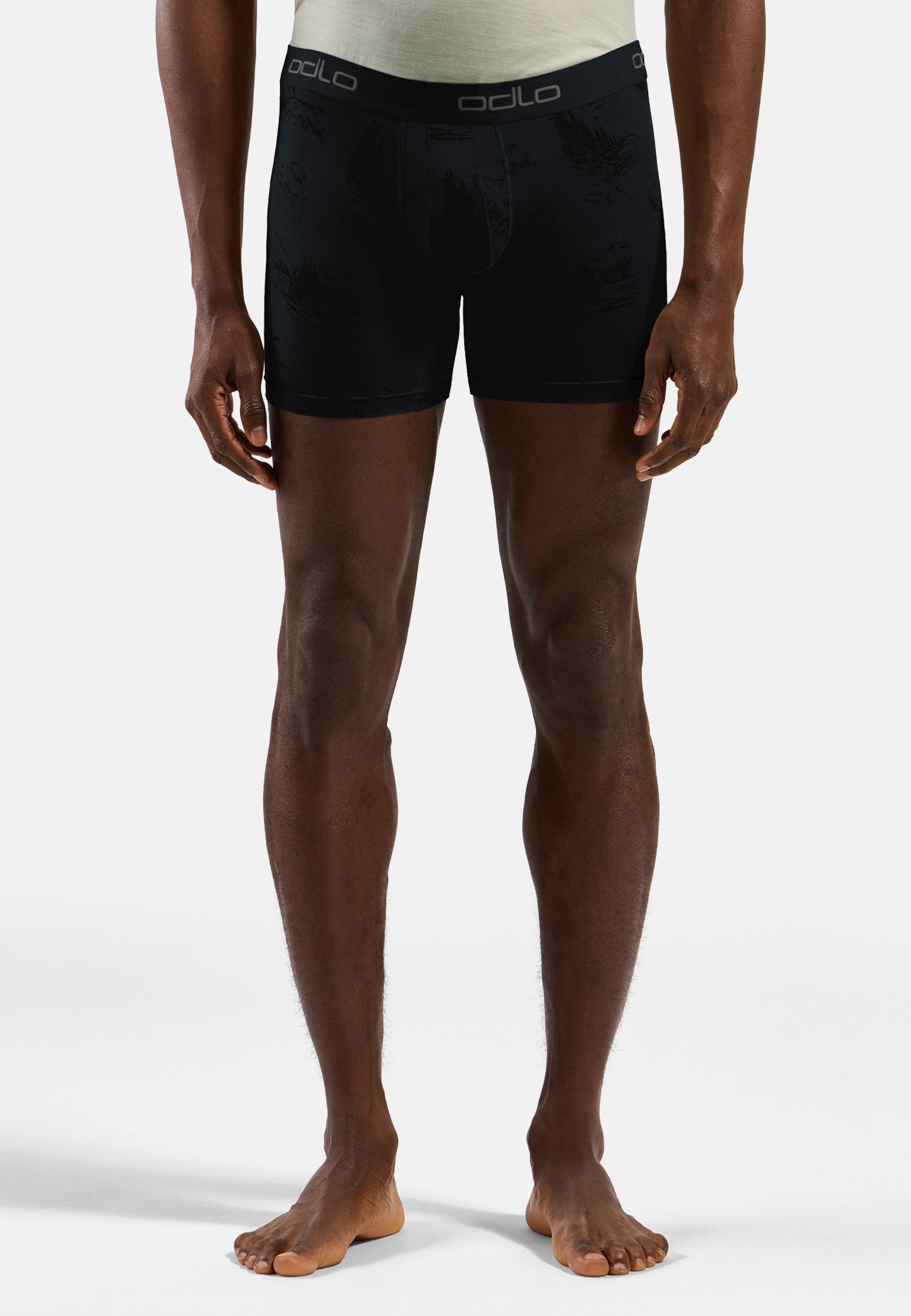 Odlo The Active F-Dry Graphic 2 Pack pour homme, S, noir