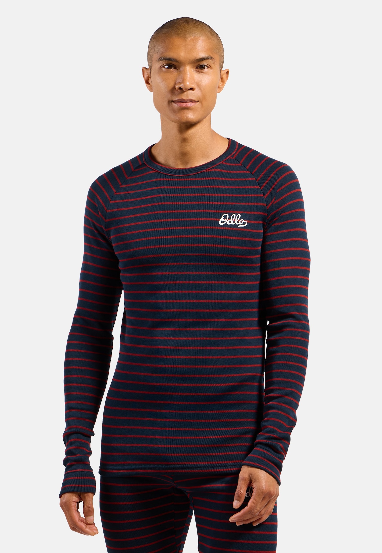 Active Warm Originals Stripes Base Layer Top