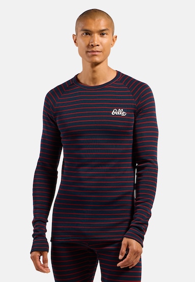 Active Warm Originals Stripes Base Layer Top