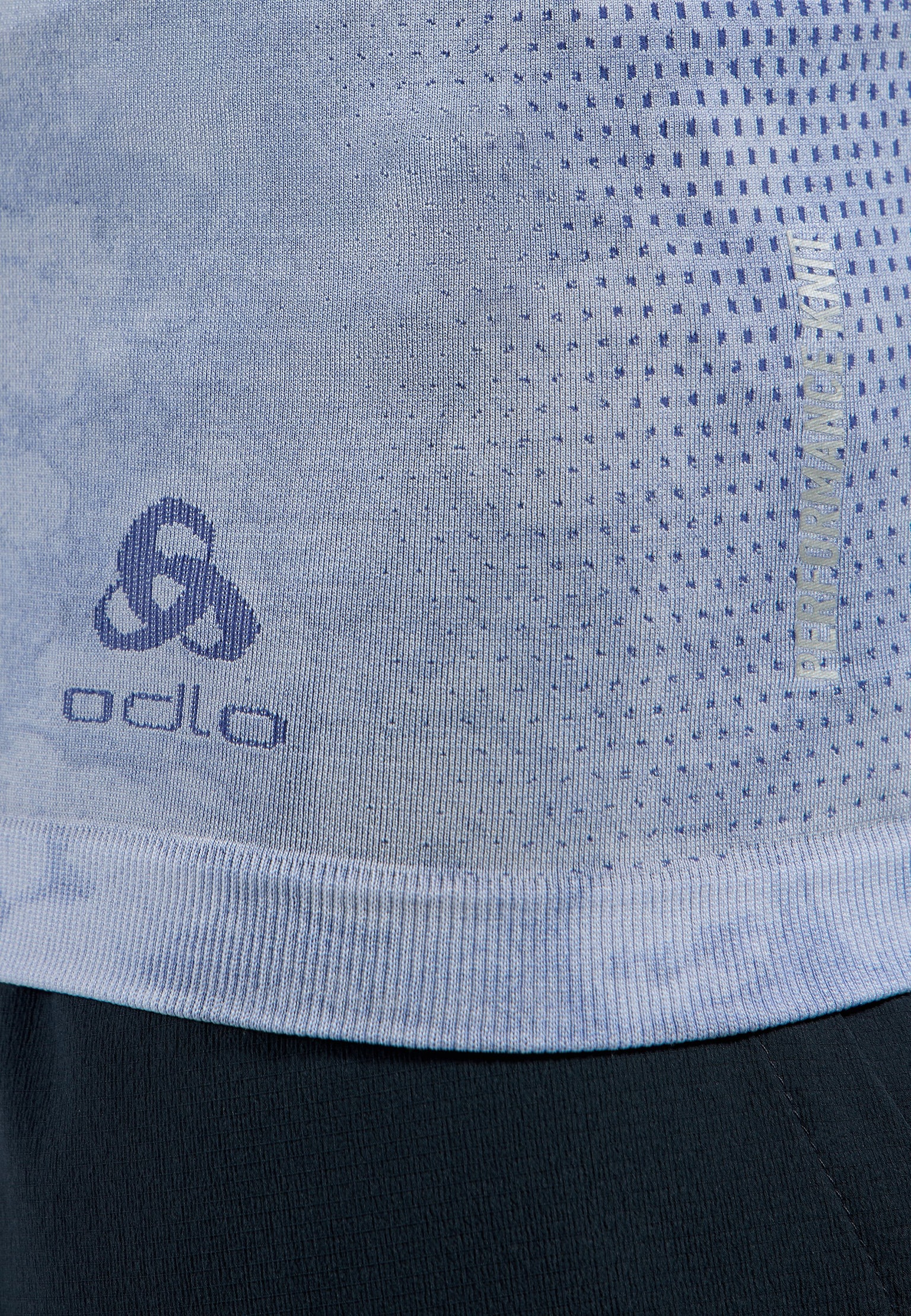 Kurzärmeliger Performance Light Base Layer mit Rain-Dye-Effekt