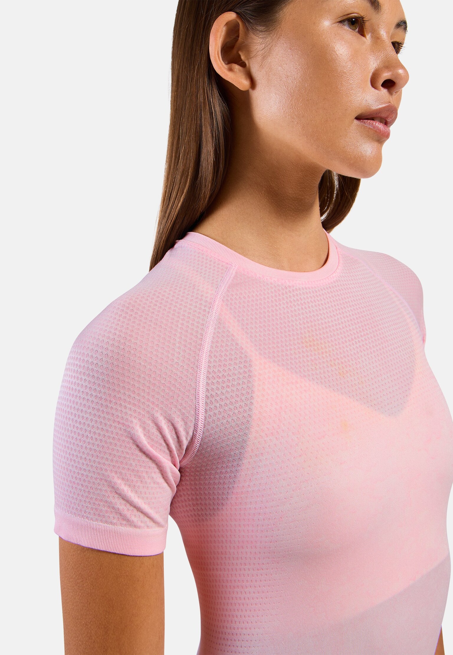 Haut technique à manches courtes avec motif effet pluie Performance Light