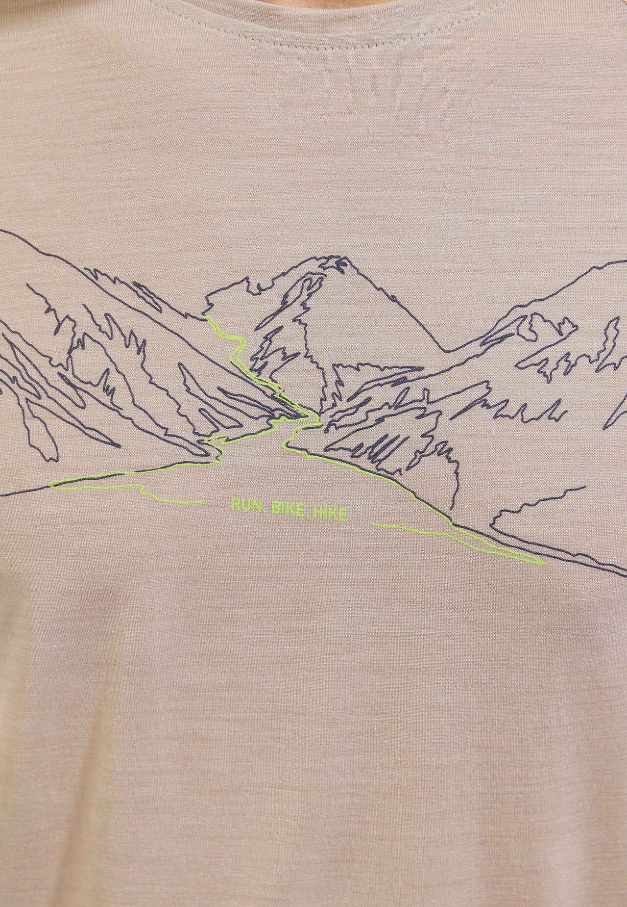 T-Shirt Ascent 130 Run. Bike. Hike.