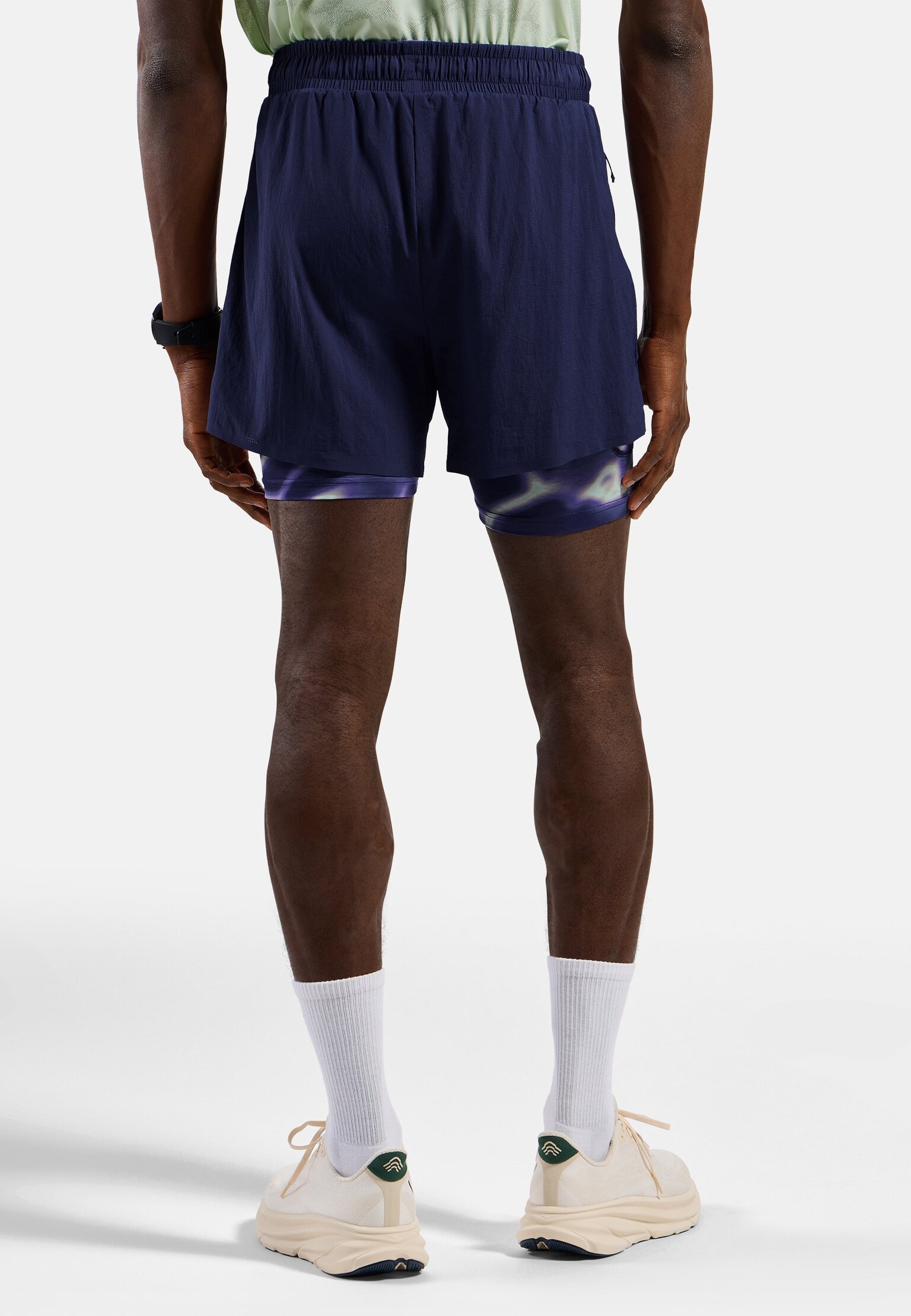 Short de running 2 en 1 imprimé 5 inch Zeroweight