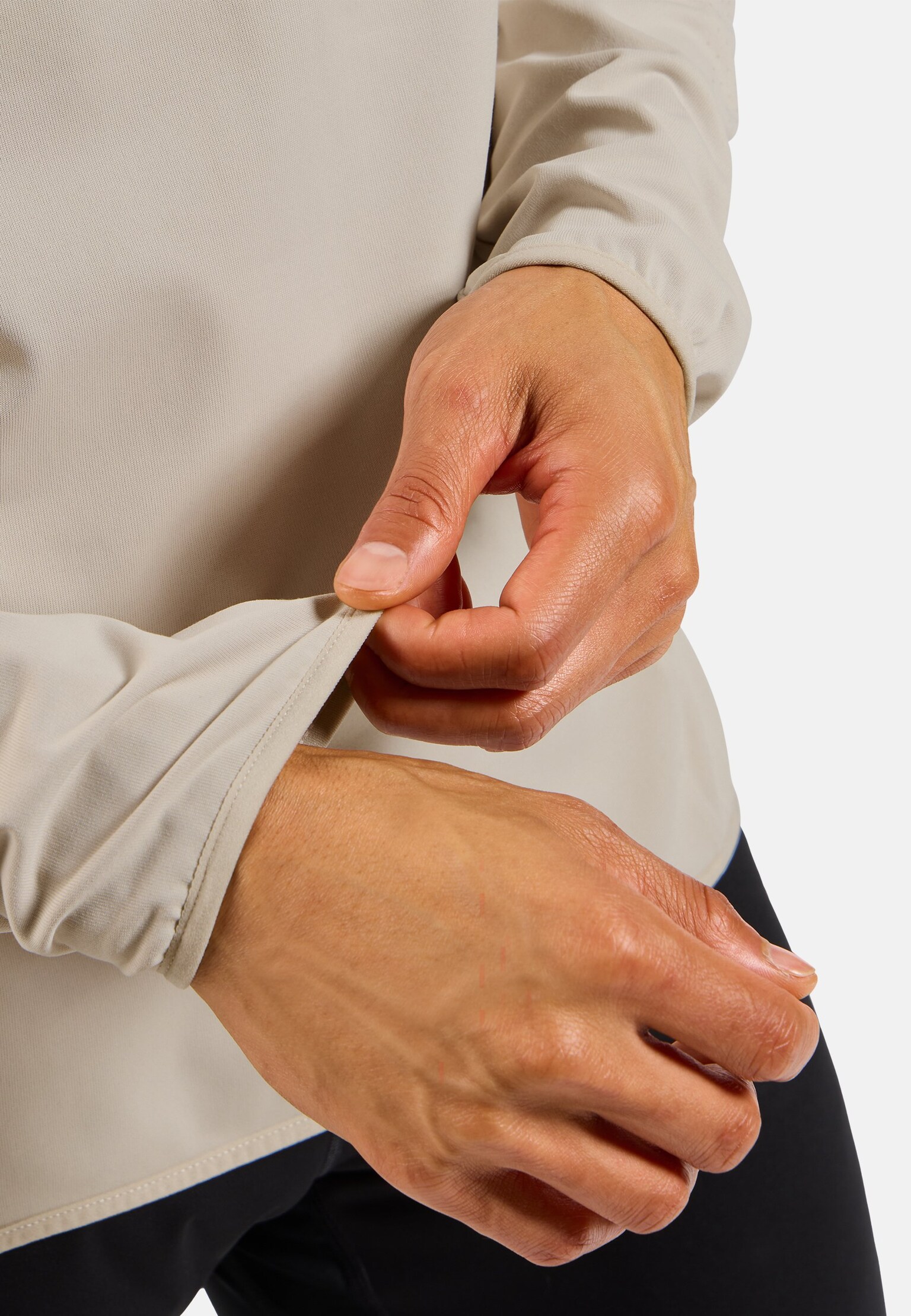 Zeroweight Warm Laufoberteil mit Halbreissverschluss 2.0