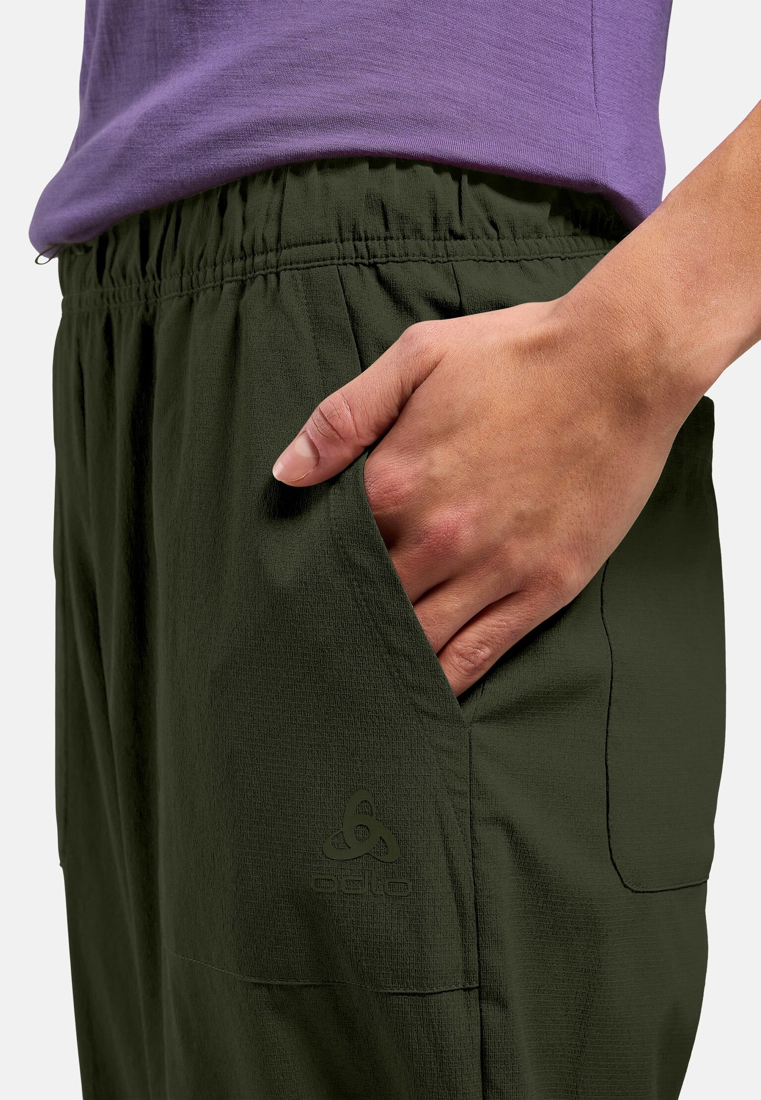 Ascent ultralichte toelopende 7/8 ripstopbroek