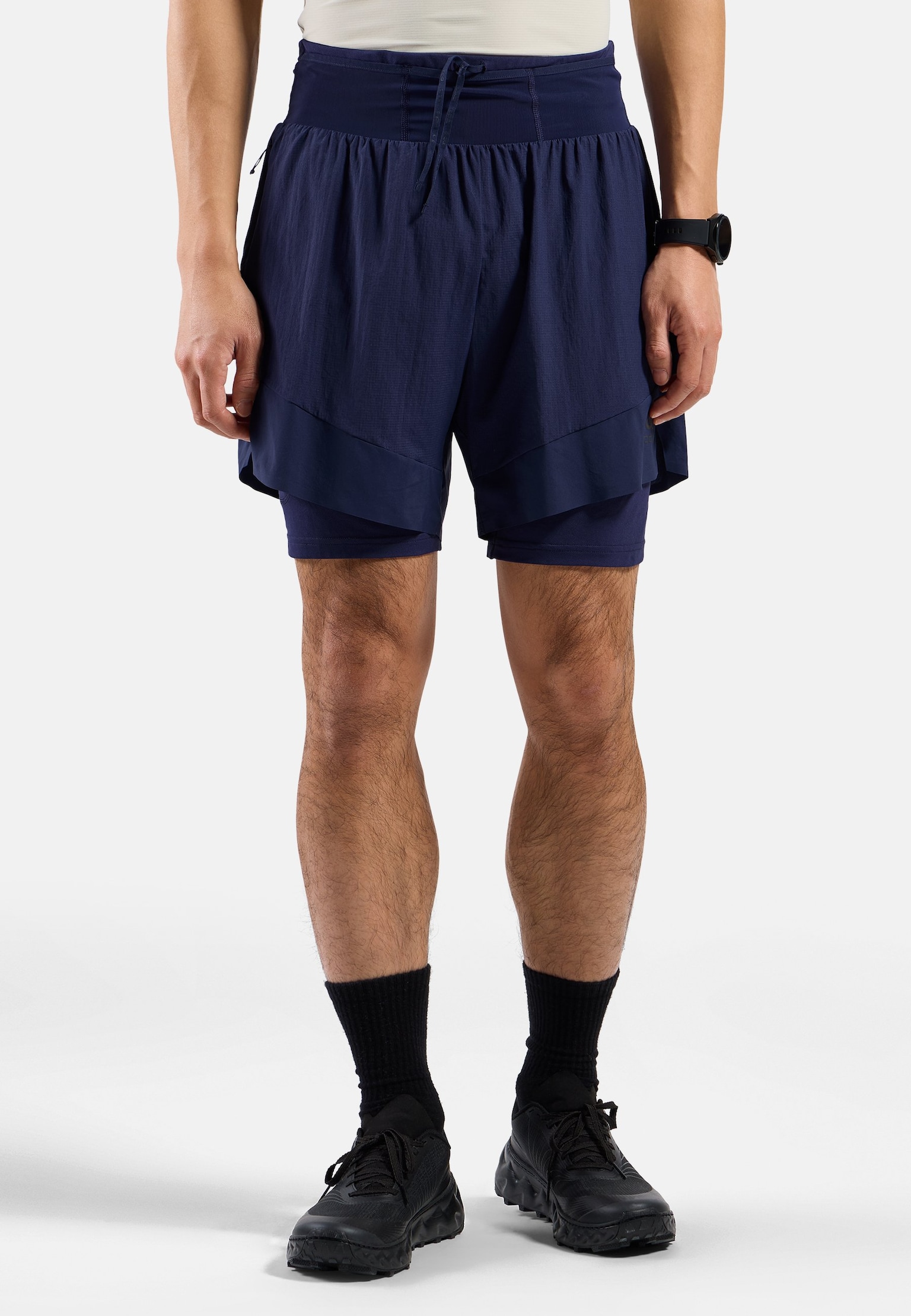 X-Alp 6-tommer 2-i-1 terrengløp shorts 2.0