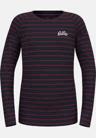 Active Warm Originals Kids Stripes Base Layer Shirt