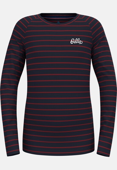 The Active Warm Originals kids' striped base layer top