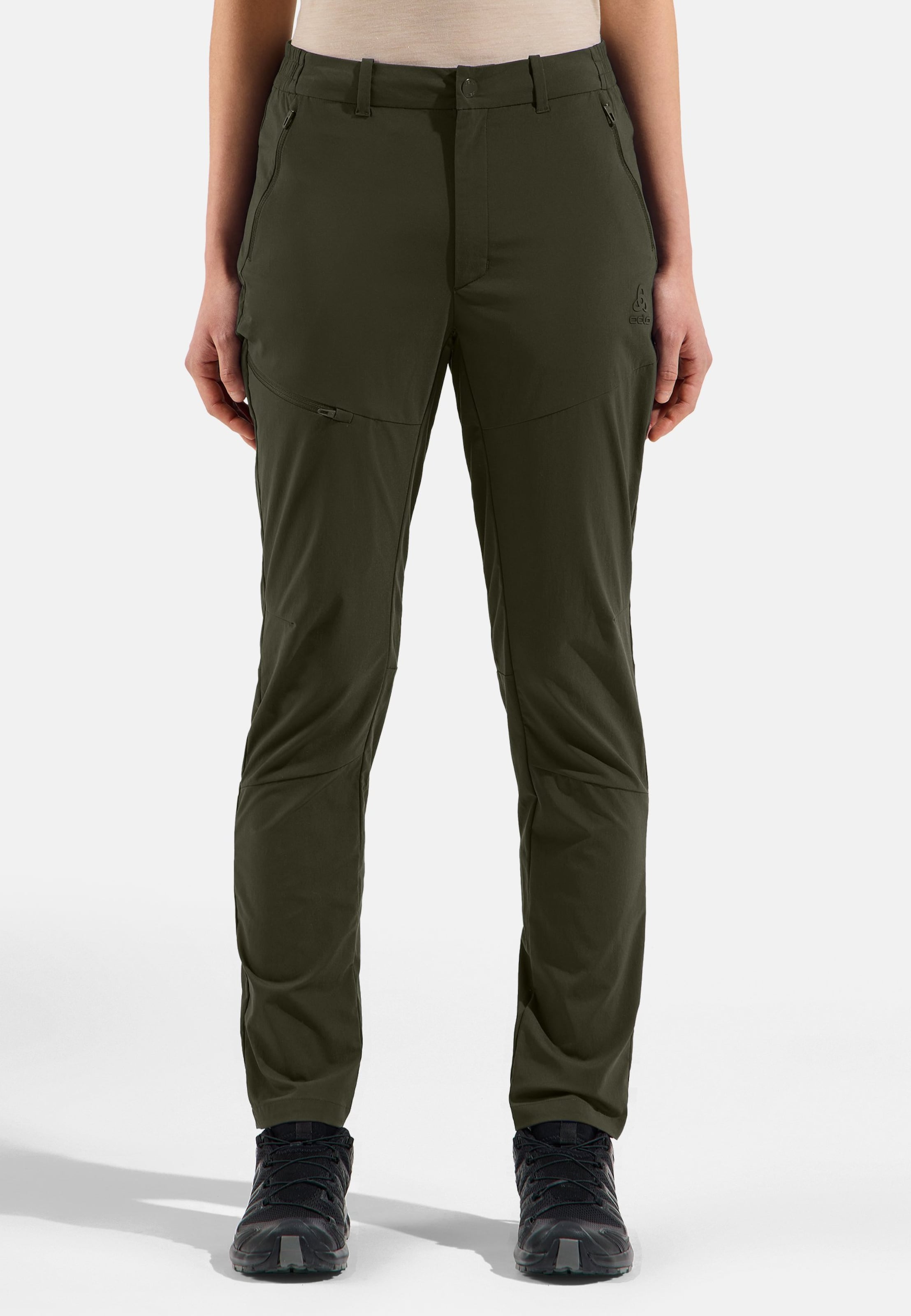 Odlo Ascent Light Wanderhose für Damen, 34, grün