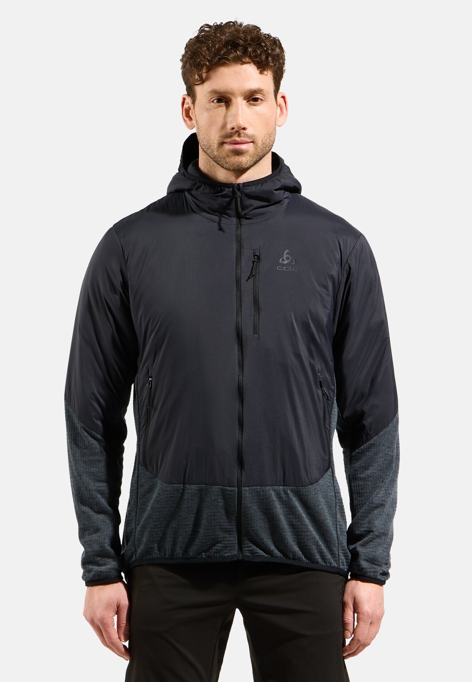 The Ascent wool insulated hybrid jacket