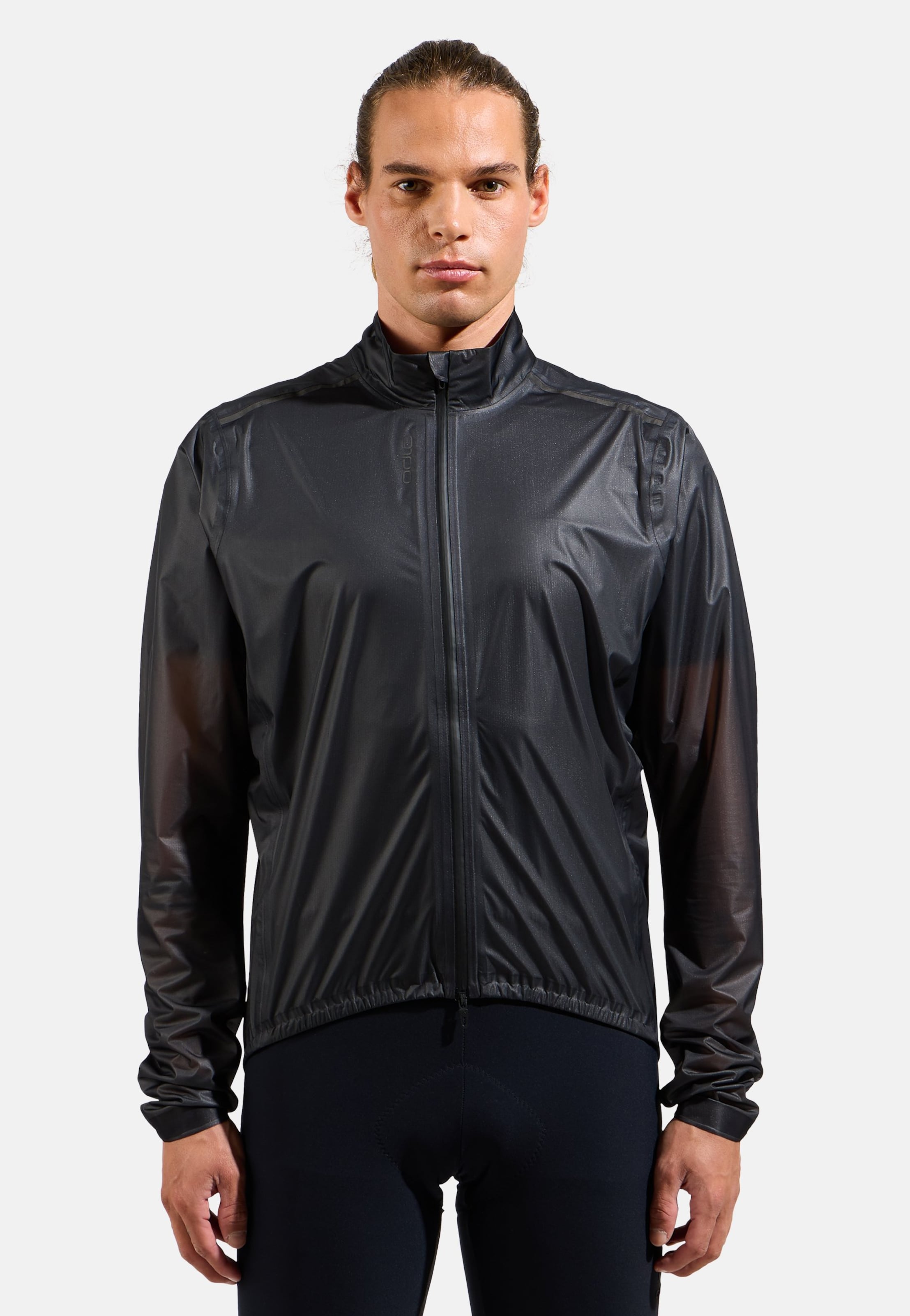 Odlo Zeroweight Dual Dry Waterproof Radjacke für Herren - Radsport - schwarz, S