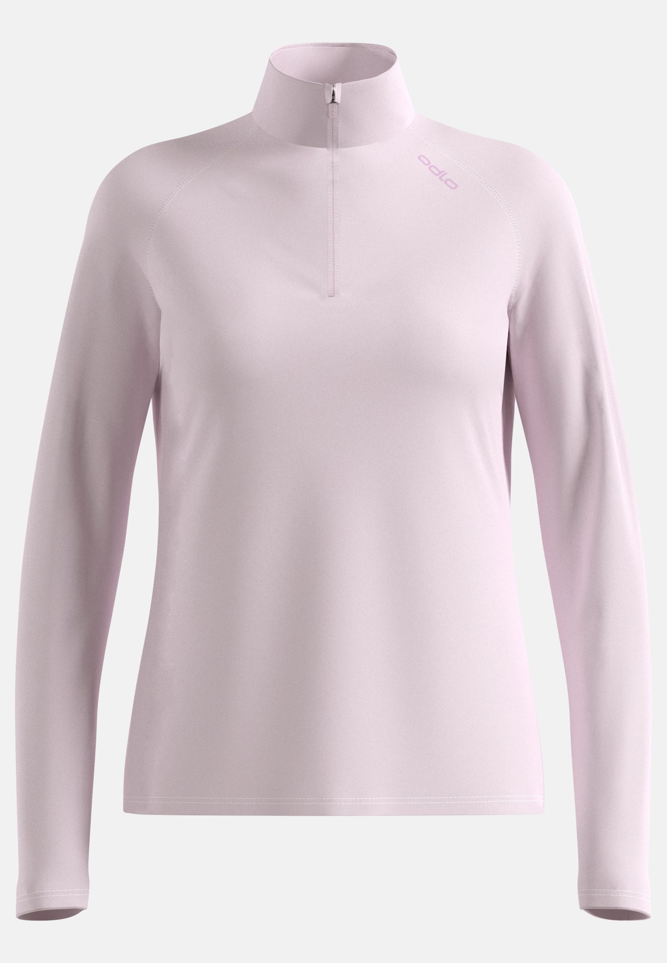 Odlo Essential Warm Mid Layer Half-Zip für Damen - Wandern, Ski & Snow - pink, S