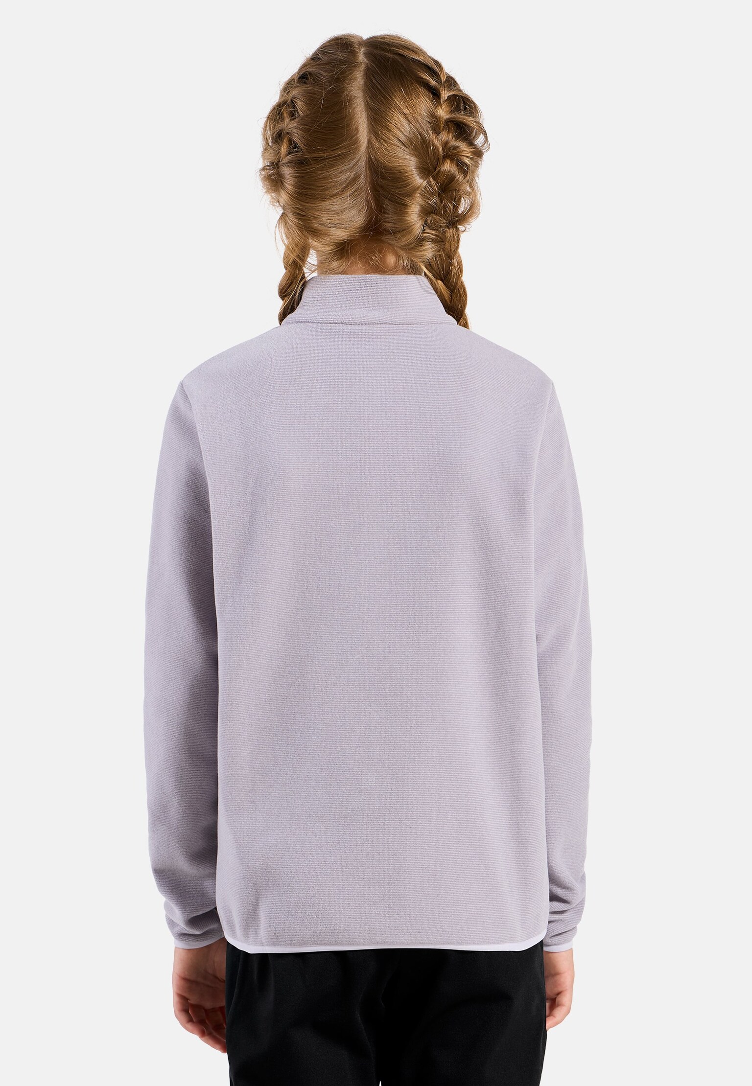 The Roy kids' stripe half-zip mid layer