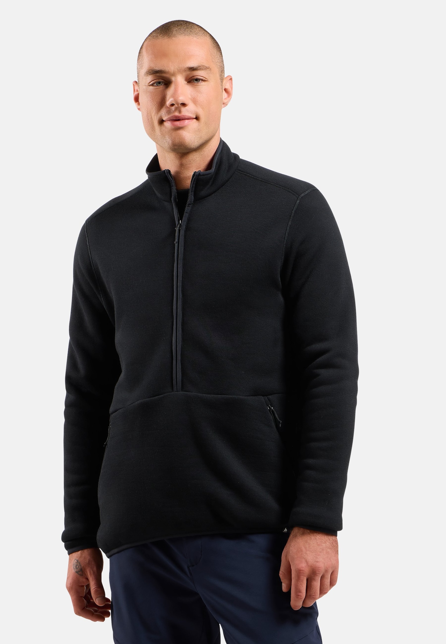 Wool Half-Zip Mid Layer
