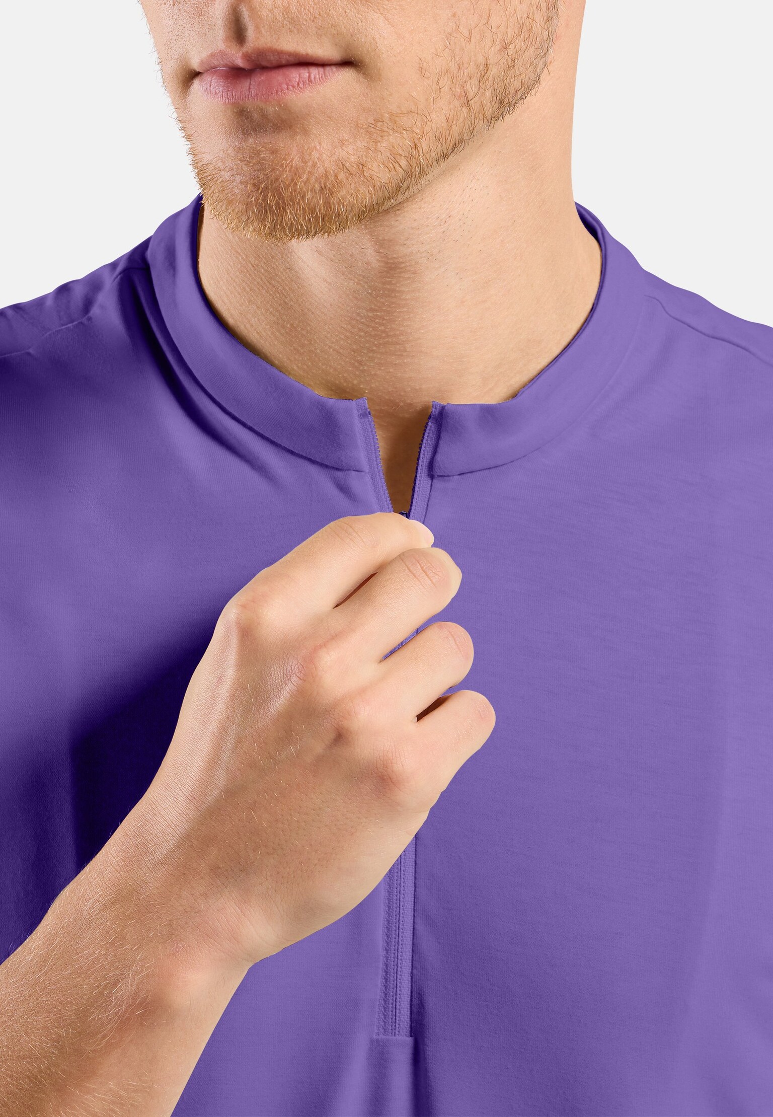 The Essentials half-zip cycling jersey