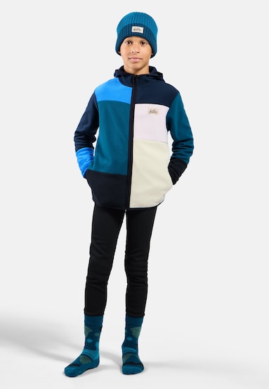Classic Fleece Hoody Kids Løpe Hettegenser Full-Zip