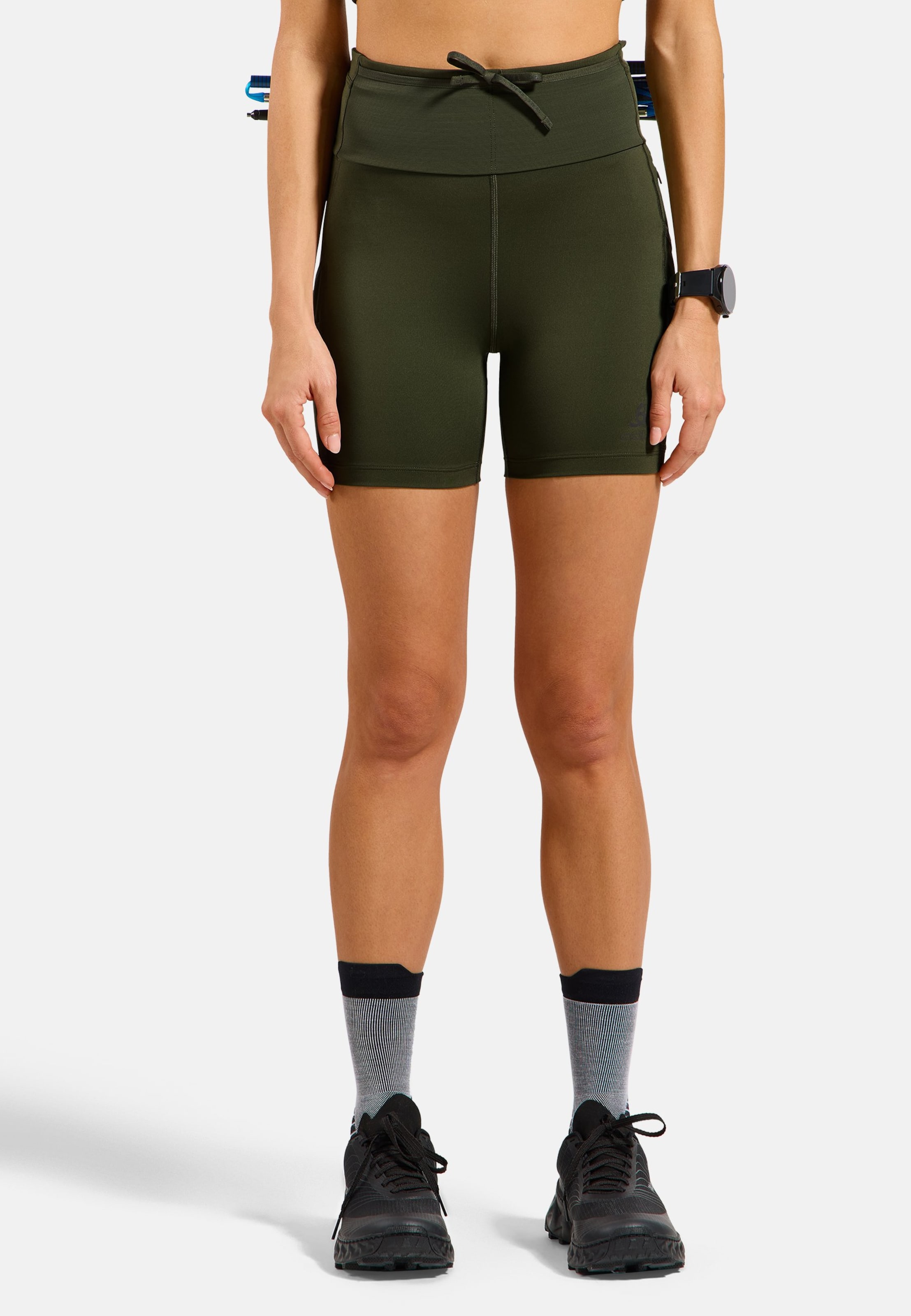 Odlo X-Alp Trail Cargo Kurze Lauftights für Damen - Trail Running, Wandern - , L