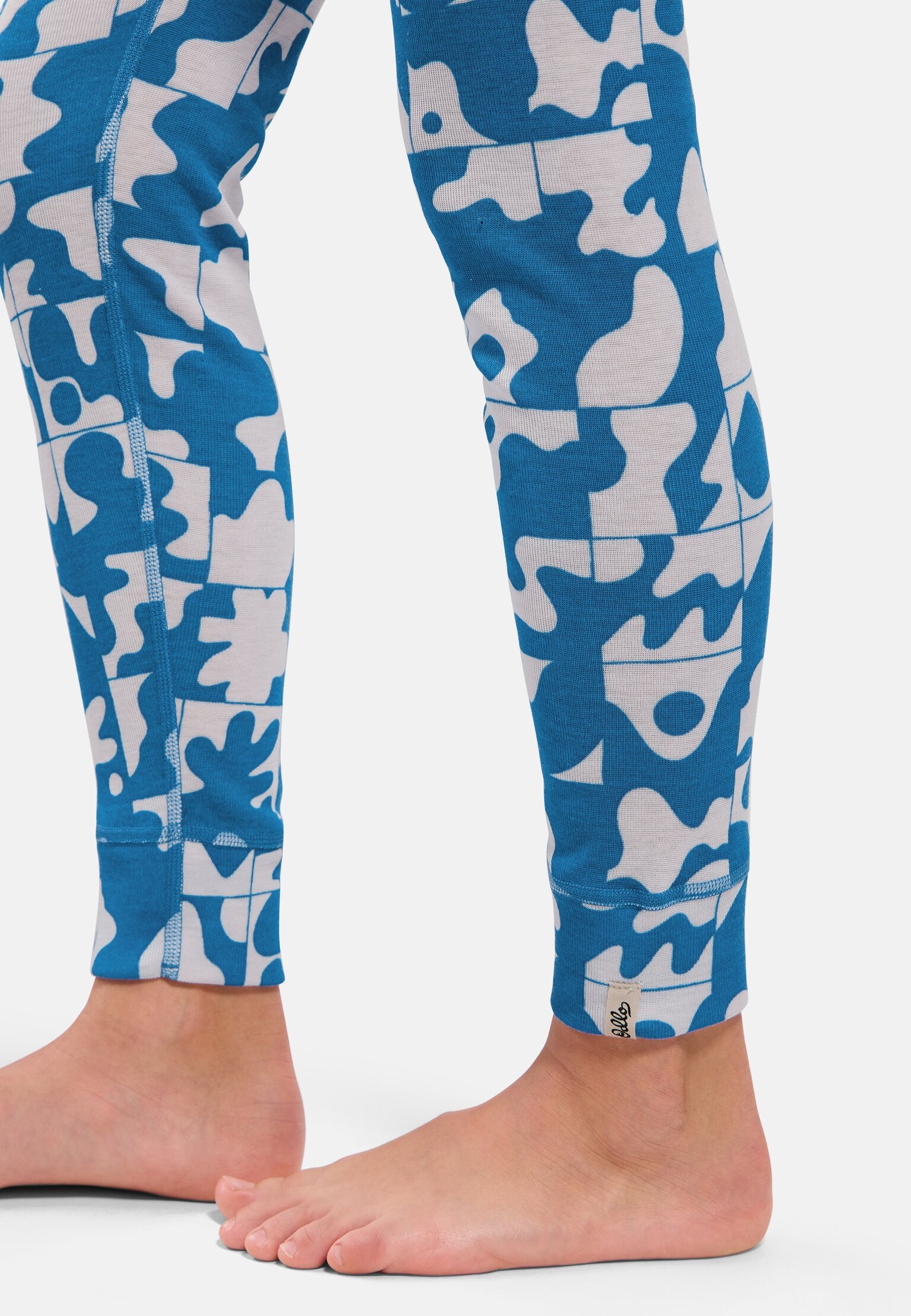 Active Warm Graphic Kids Base Layer Tights
