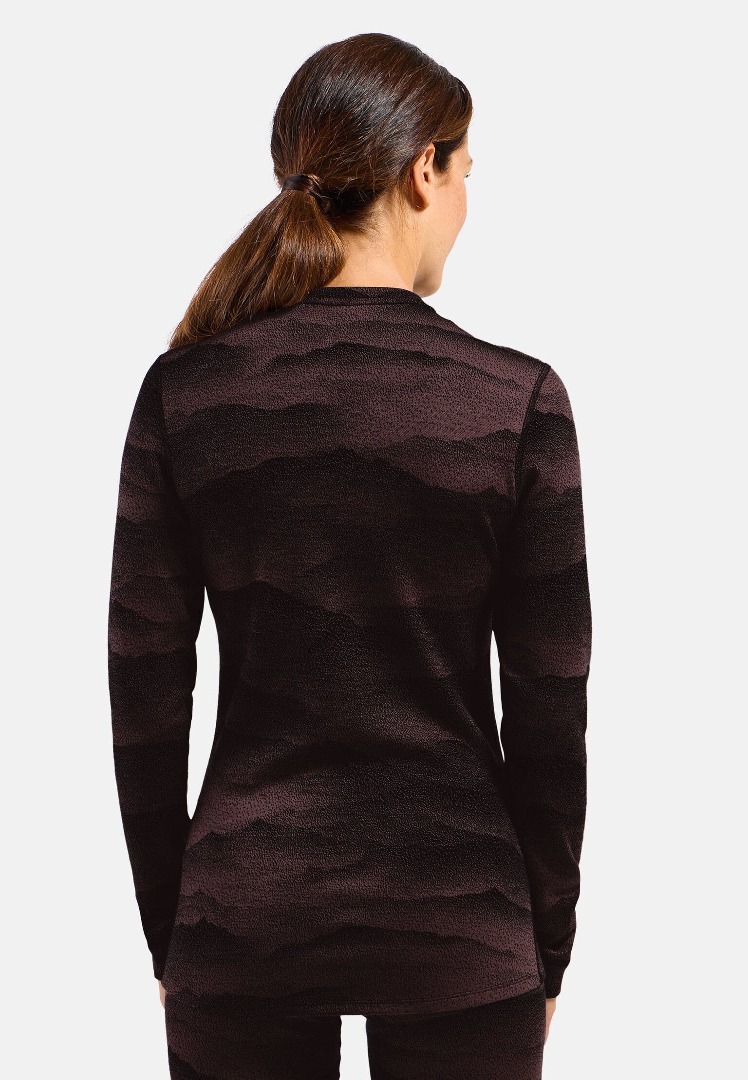 The Natural Merino Warm Jacquard Base Layer Top