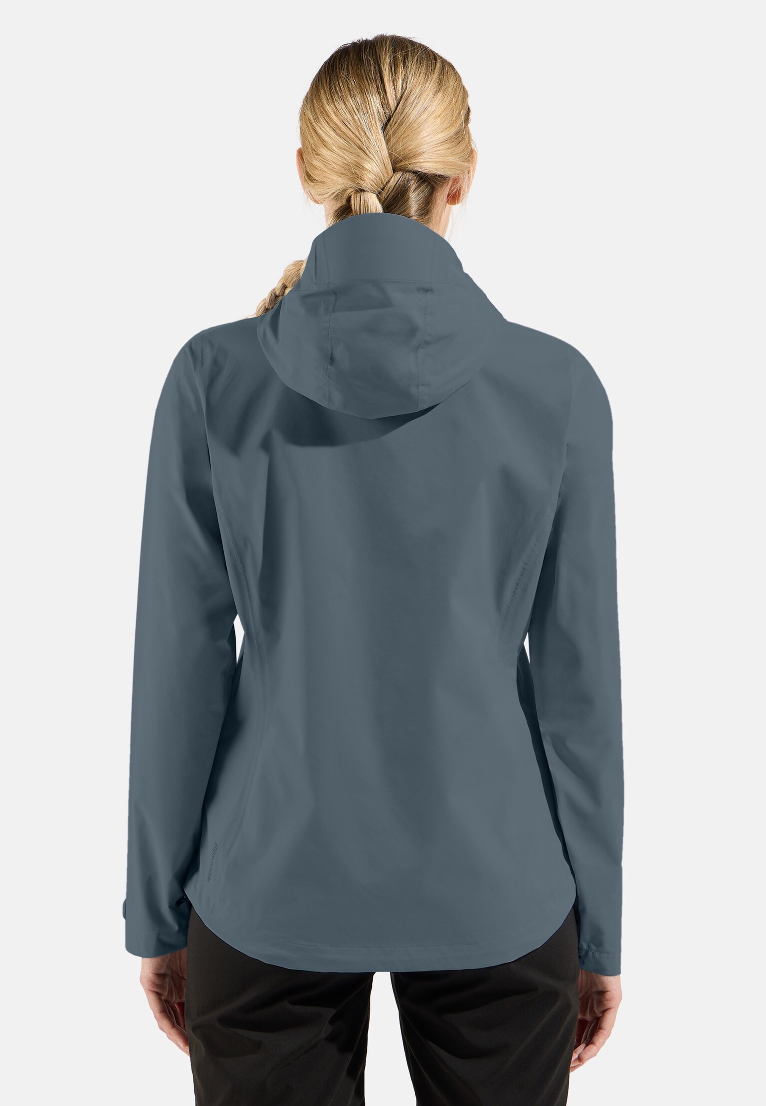 The women's Aegis 2.5L waterproof hardshell jacket