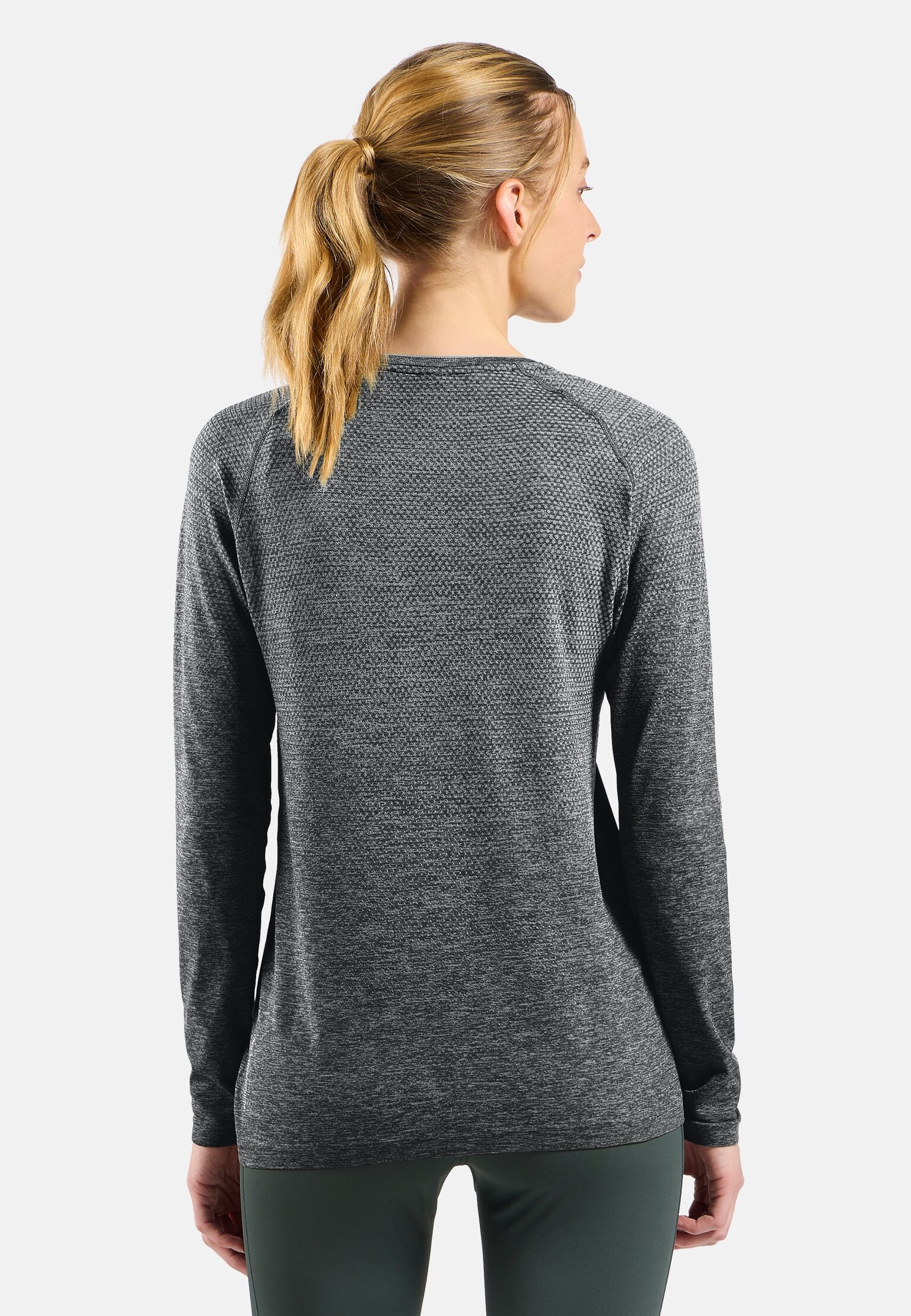 Essentials Seamless Langarm-Laufshirt