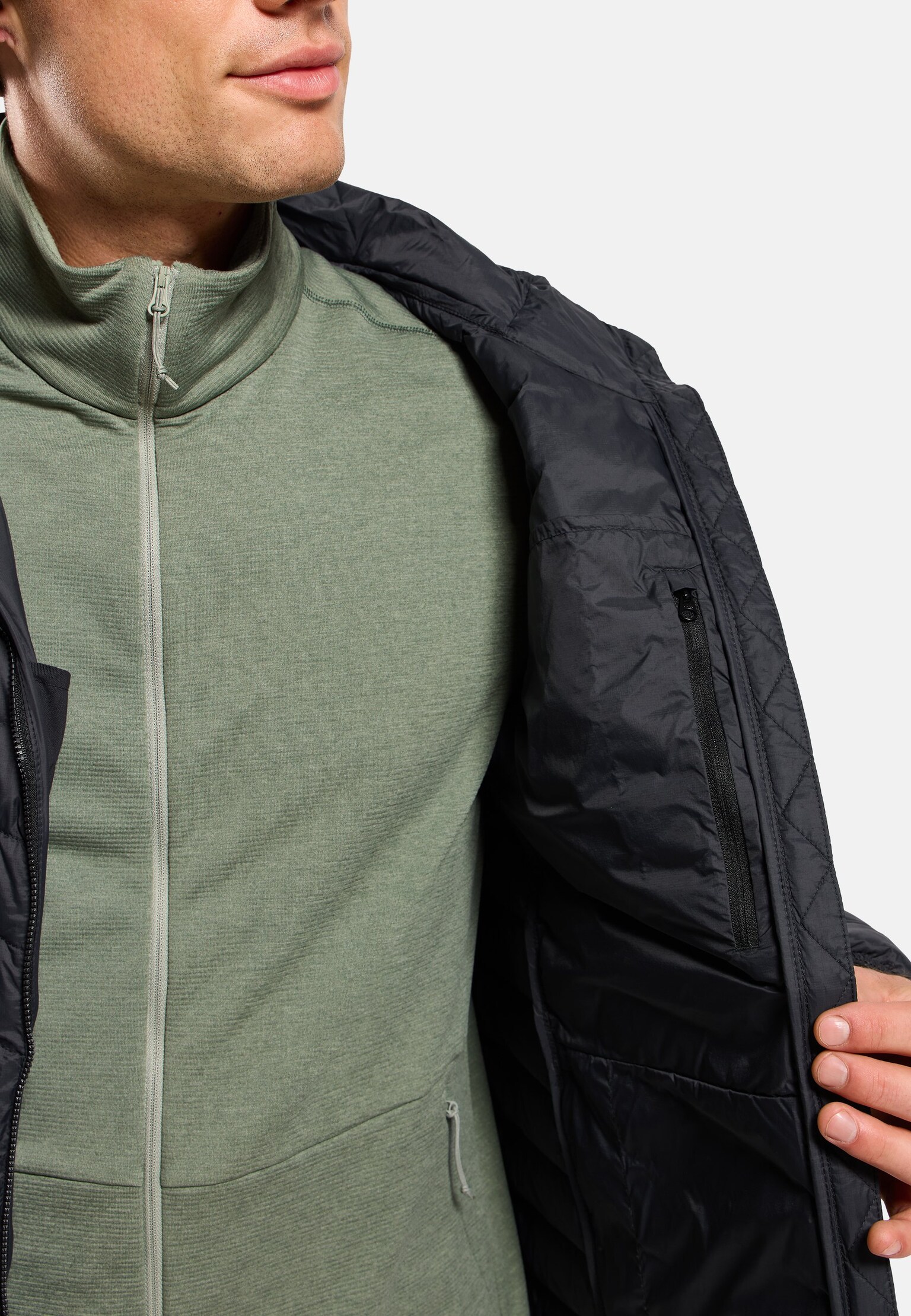 Kompakte X-Alp Daunenjacke mit Kapuze 2.0