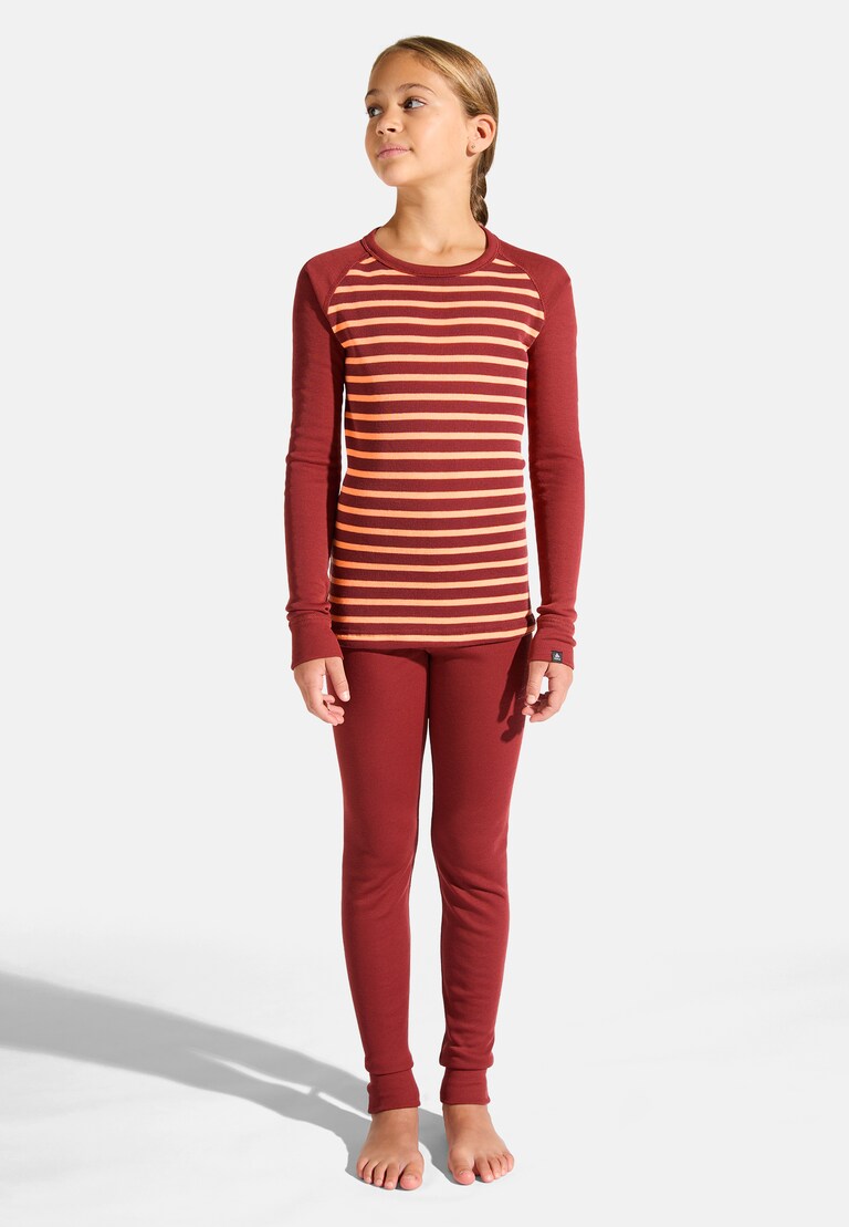 The Active Warm Kids' Stripes Base Layer Top