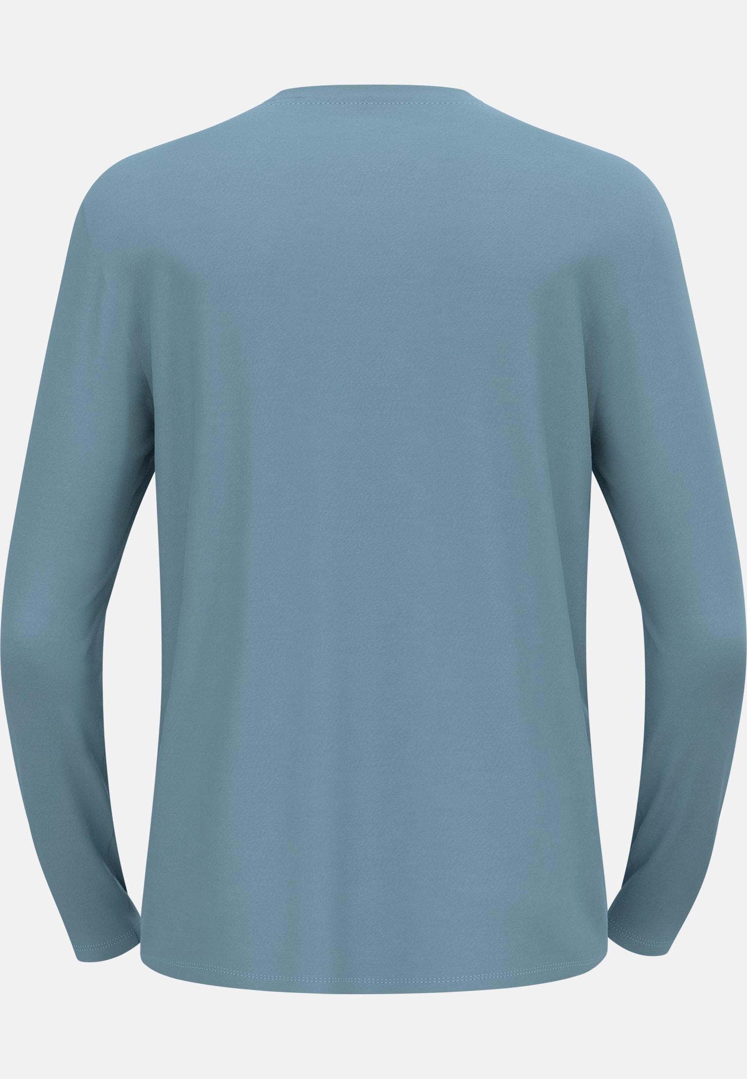 T-shirt a maniche lunghe con taschino Ascent merino 200