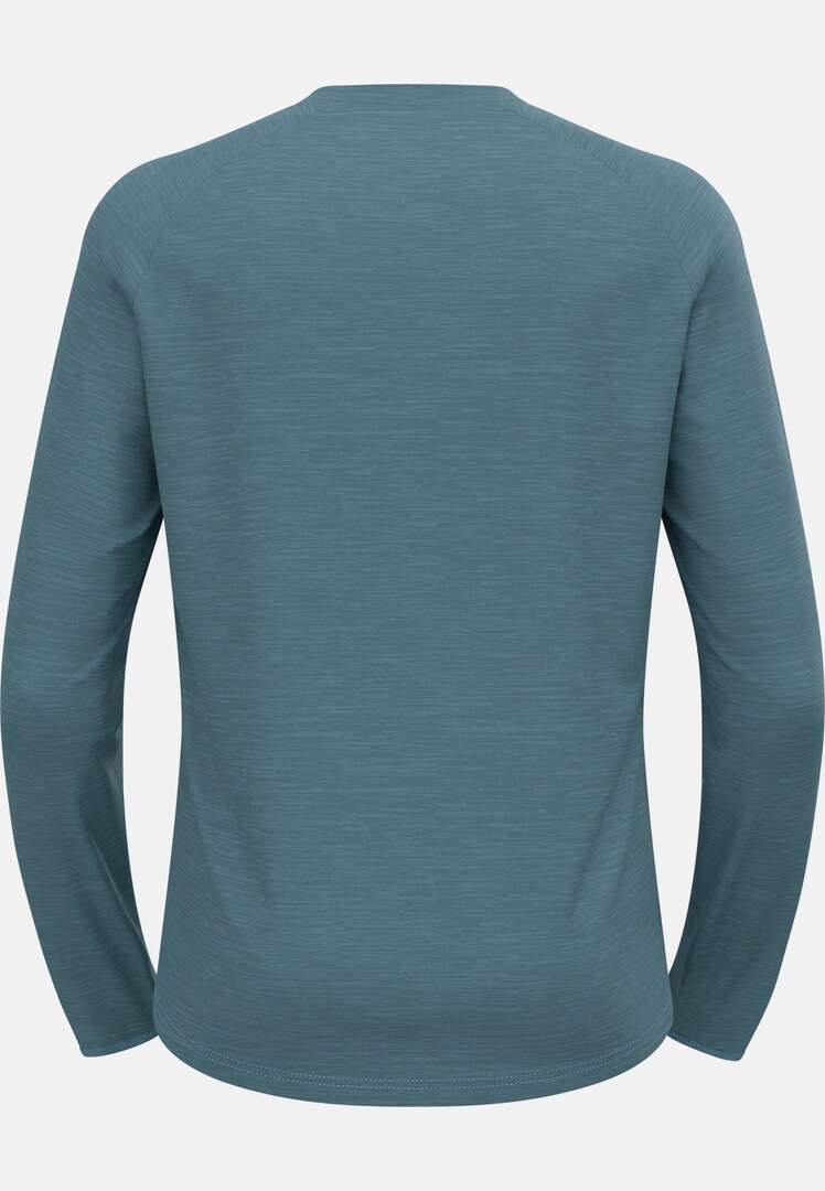 The Run Easy Warm mid layer in provincial blue melange | Odlo