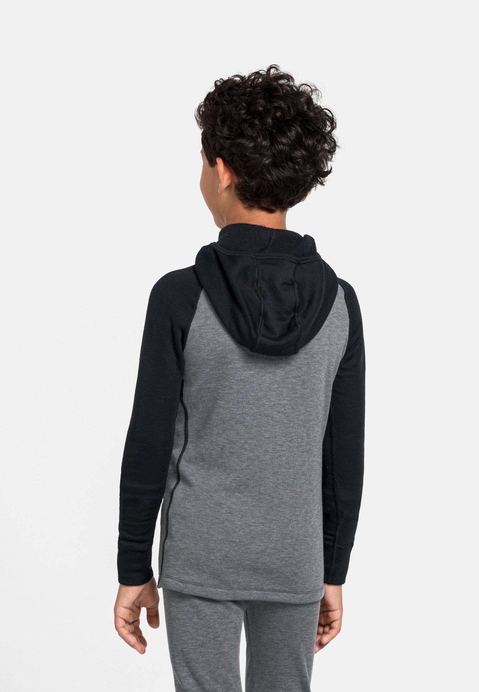 Active Warm Kids Base Layer Oberteil mit Kapuze