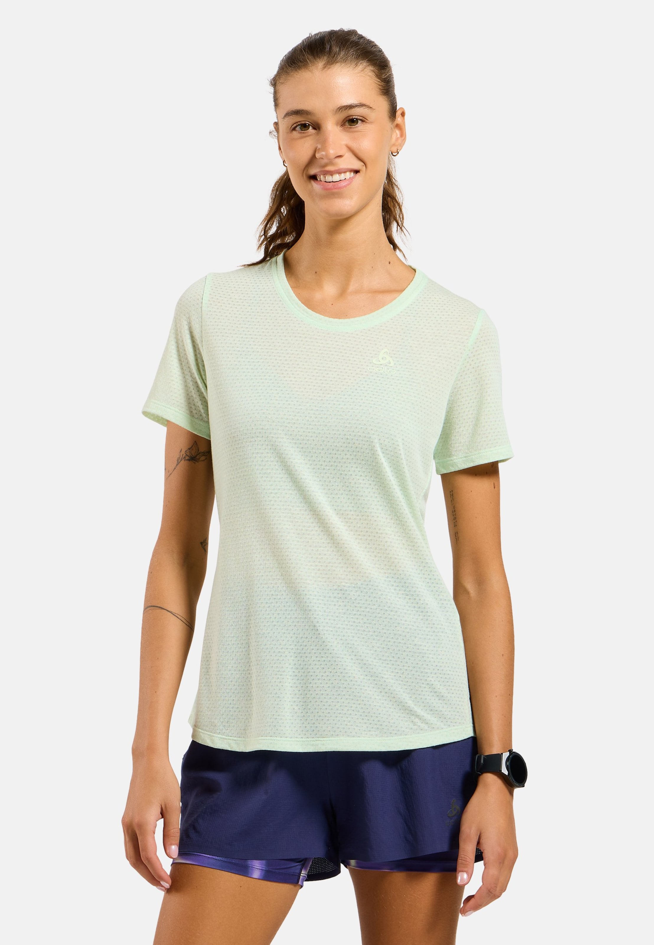 Odlo Active 365 Linencool T-Shirt für Damen, S, grün