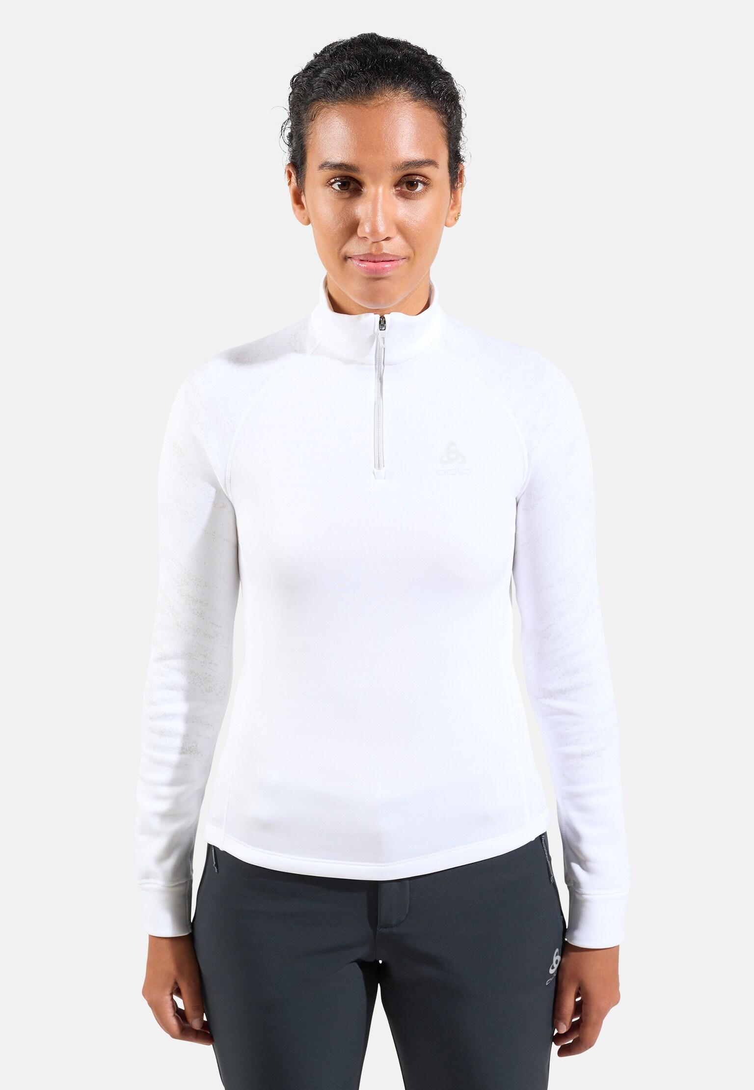 Berra Mid Layer mit Halbreissverschluss und Print