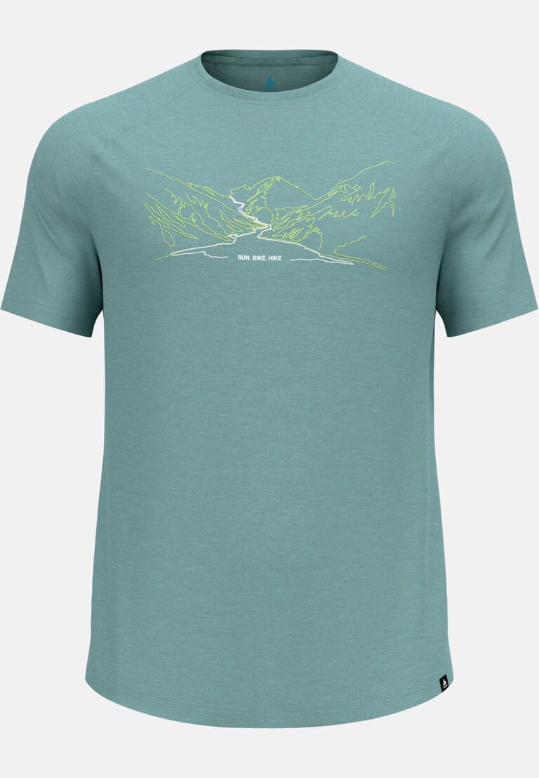 Ascent Performance Wool 130 run bike hike t-shirt
