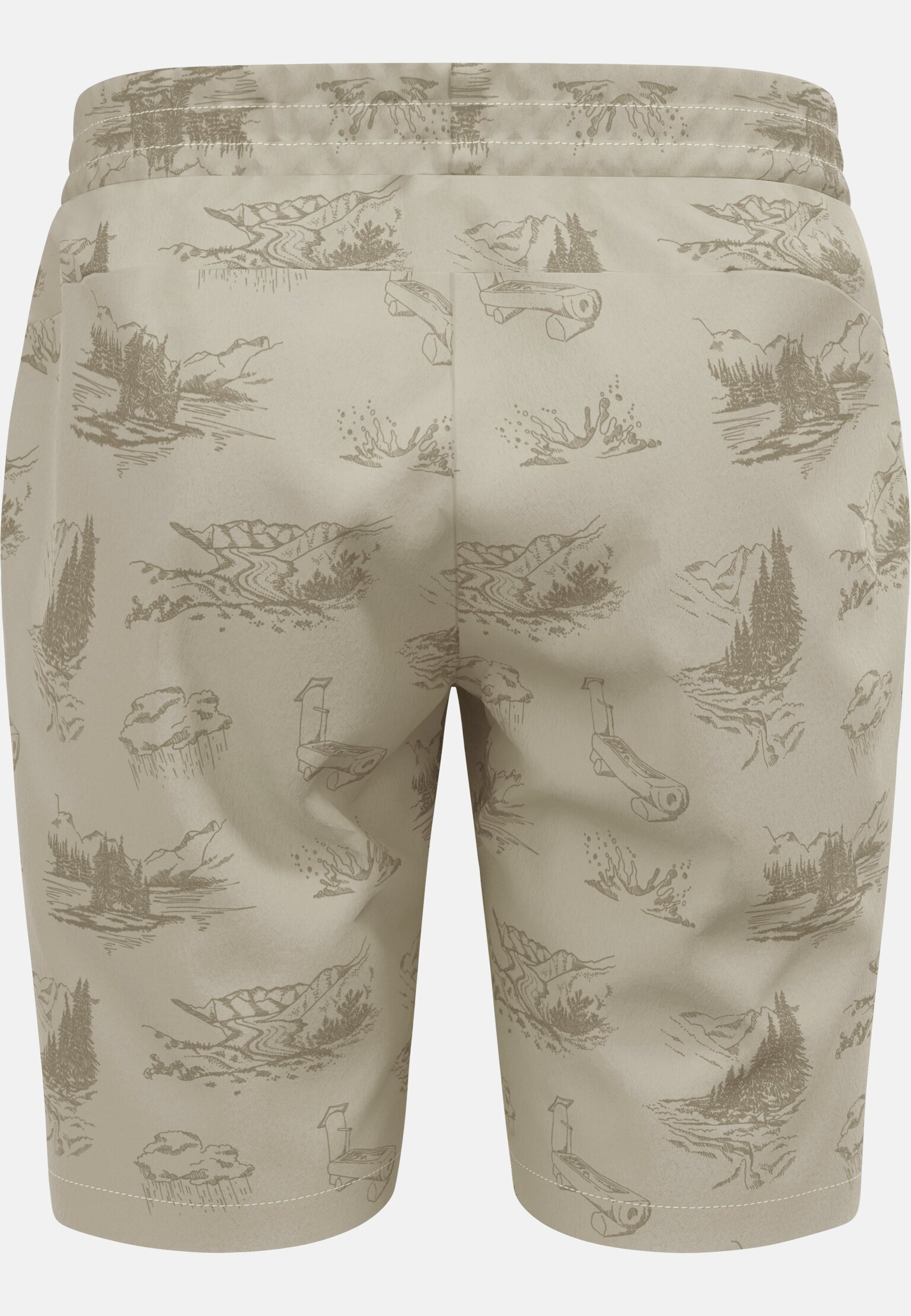 Short de randonnée imprimé Essentials