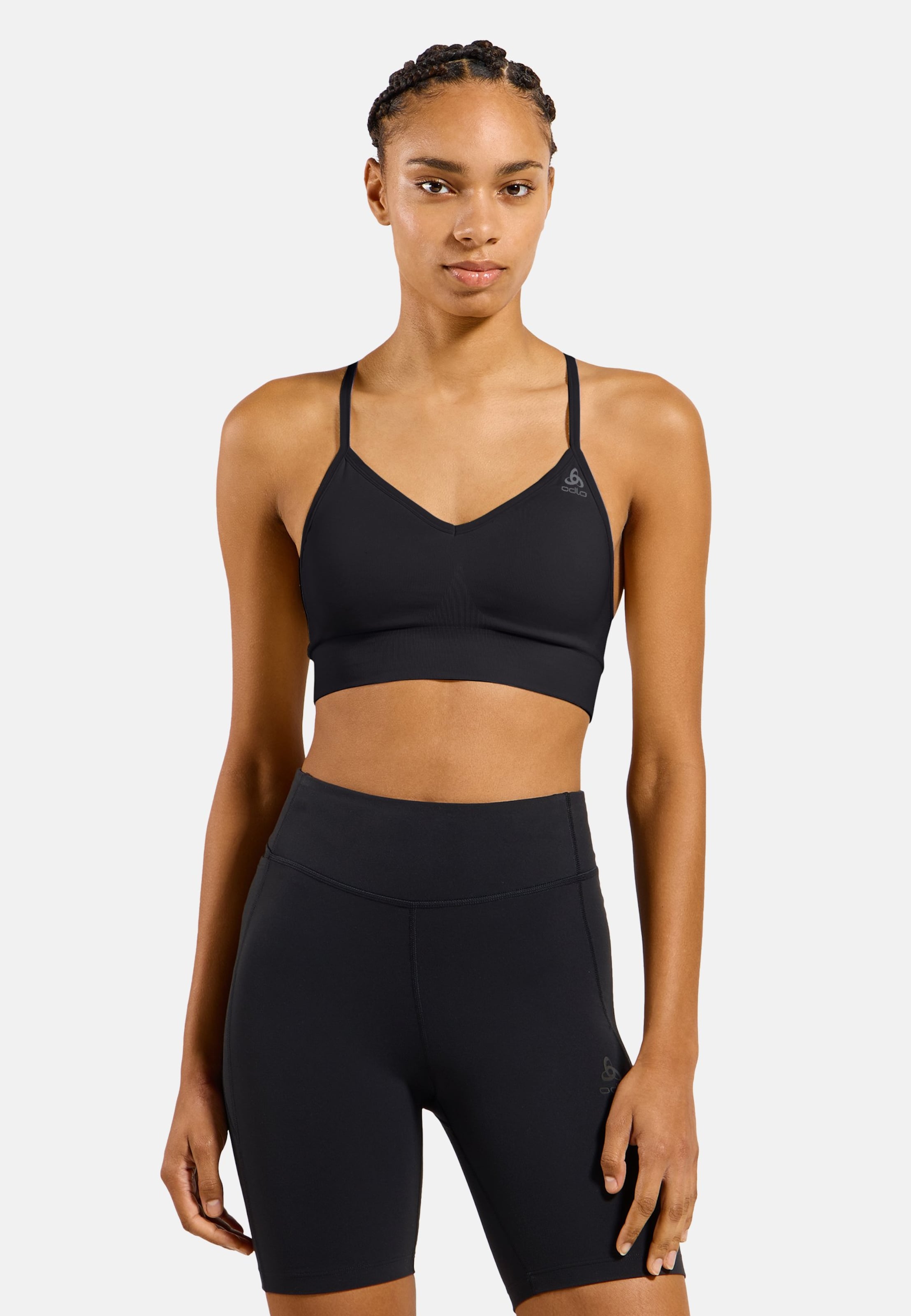 Odlo Seamless Sport-BH mit sanftem Halt für Damen, M, schwarz
