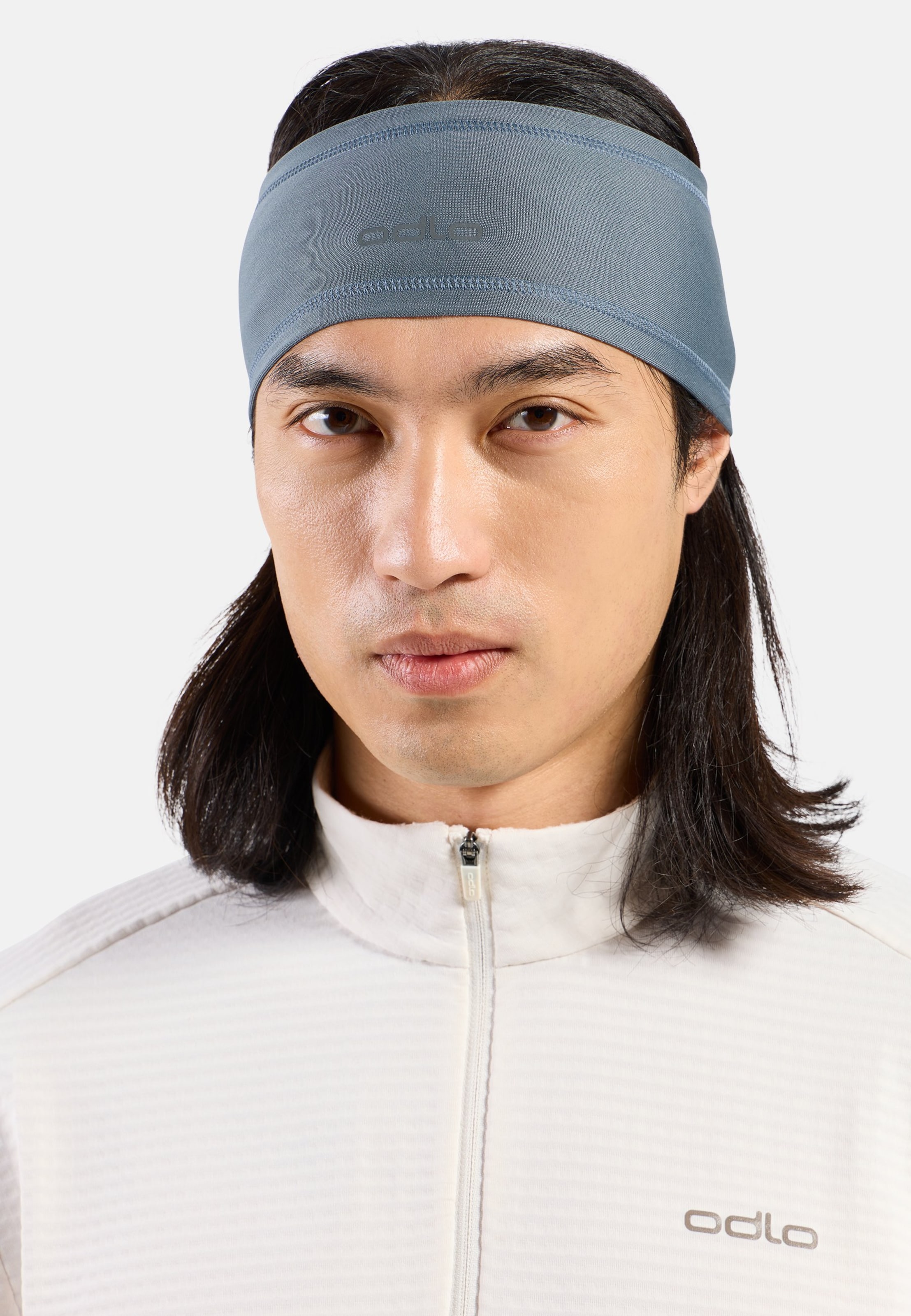 Odlo Polyknit Warm Stirnband - Trail Running, Skilanglauf - grau, OneSize
