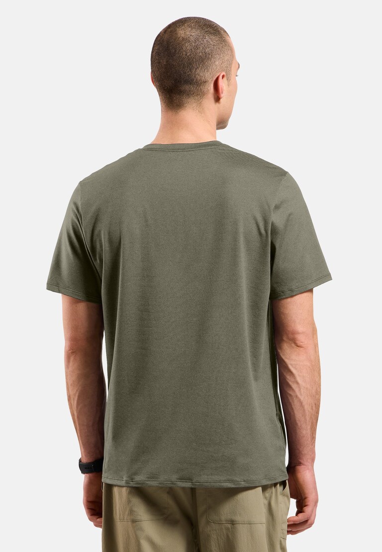 Ascent sun sea mountains t-shirt