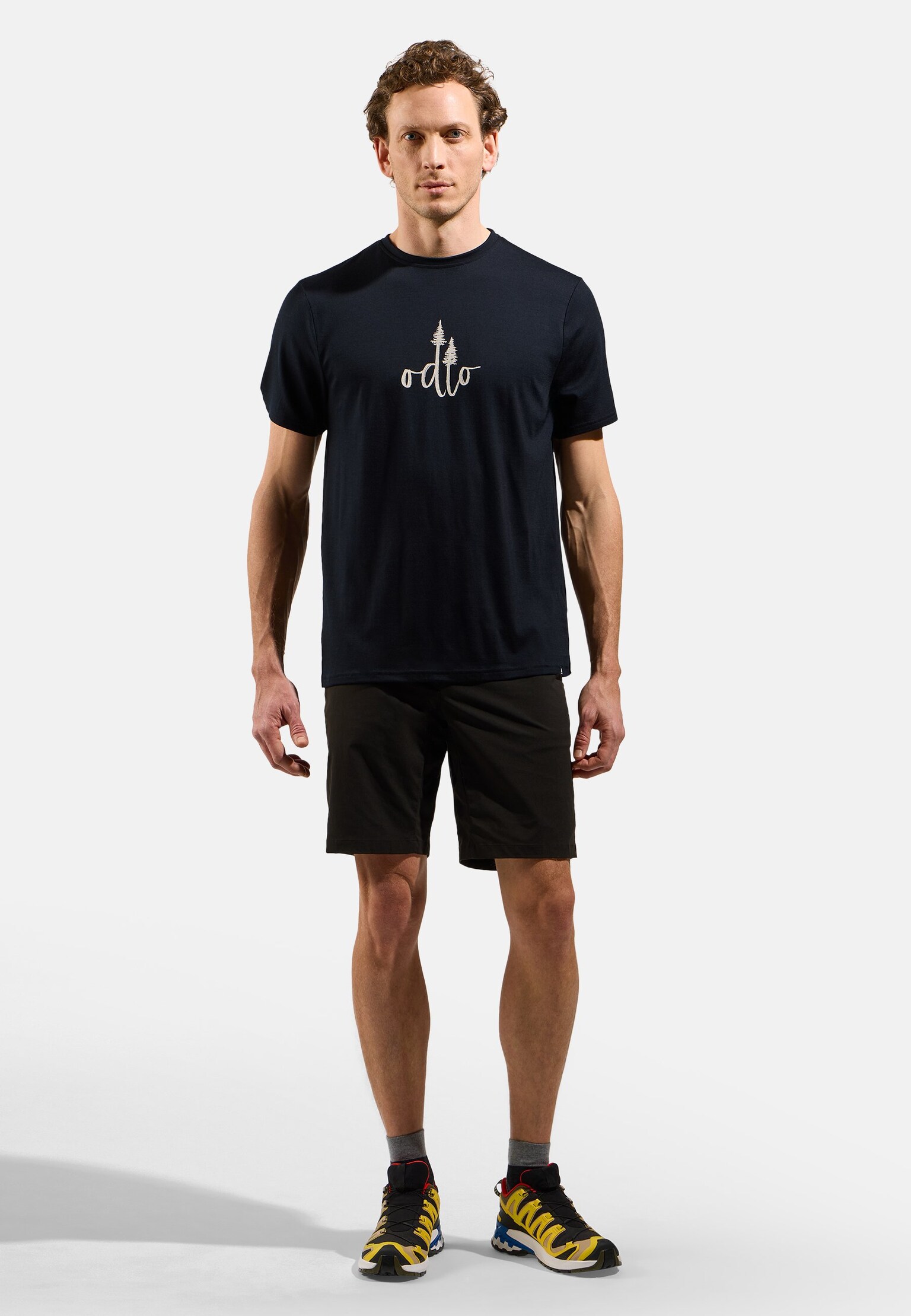 Ascent Merino 160 T-Shirt mit Baum-Logo