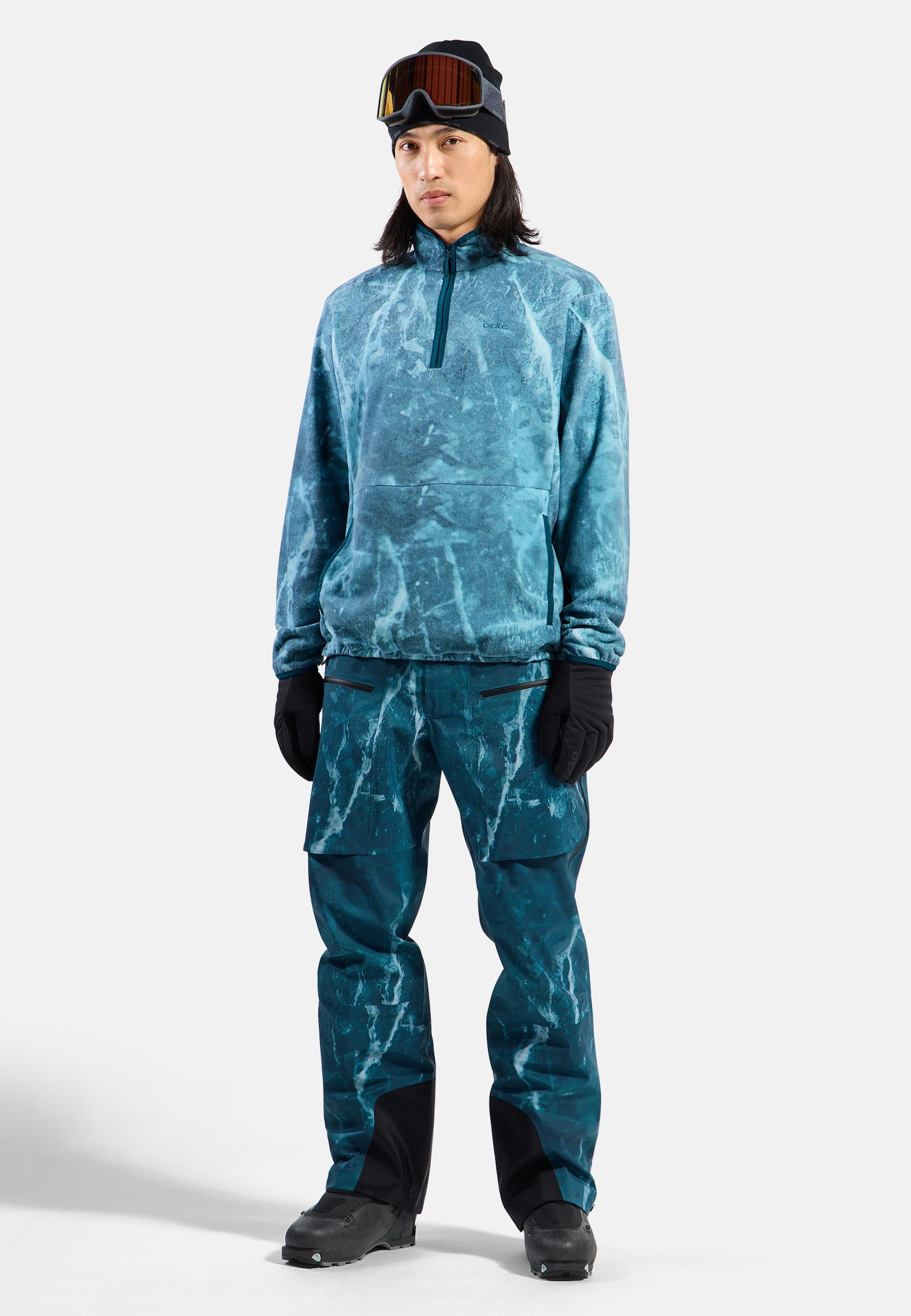 X-Alp X Frozen Lake Mid Layer Half-Zip