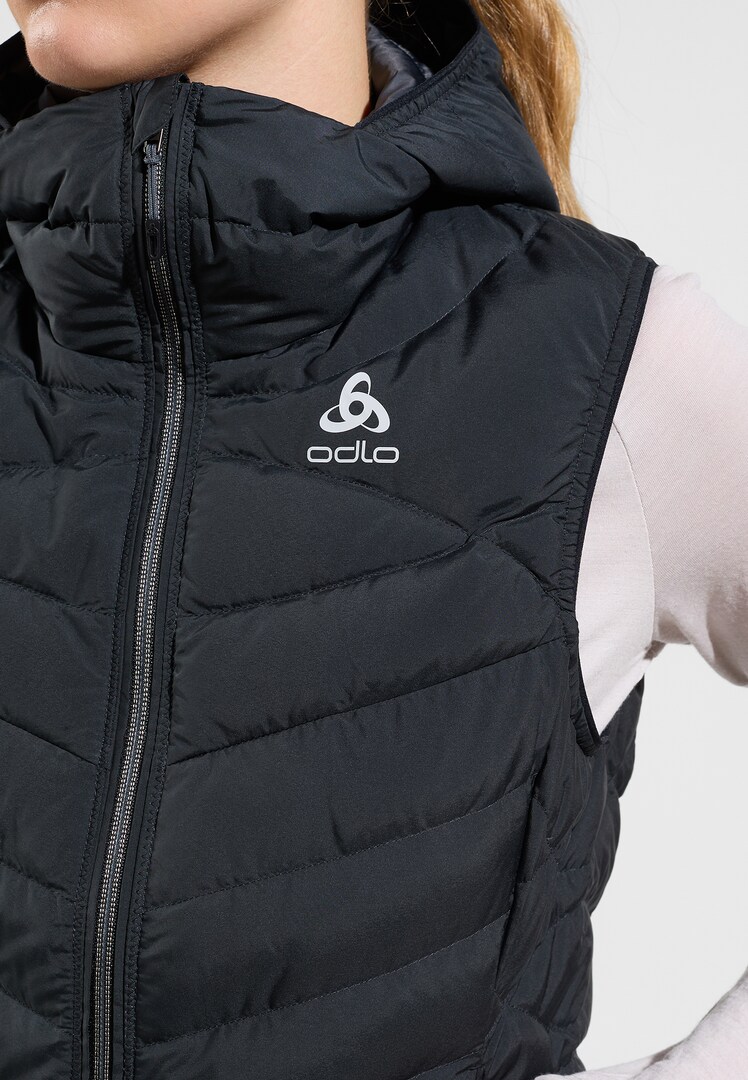 argue◆ argue cocoon coat vest/black ARGUE argue アギュー COCOON COAT VEST ダウンベスト