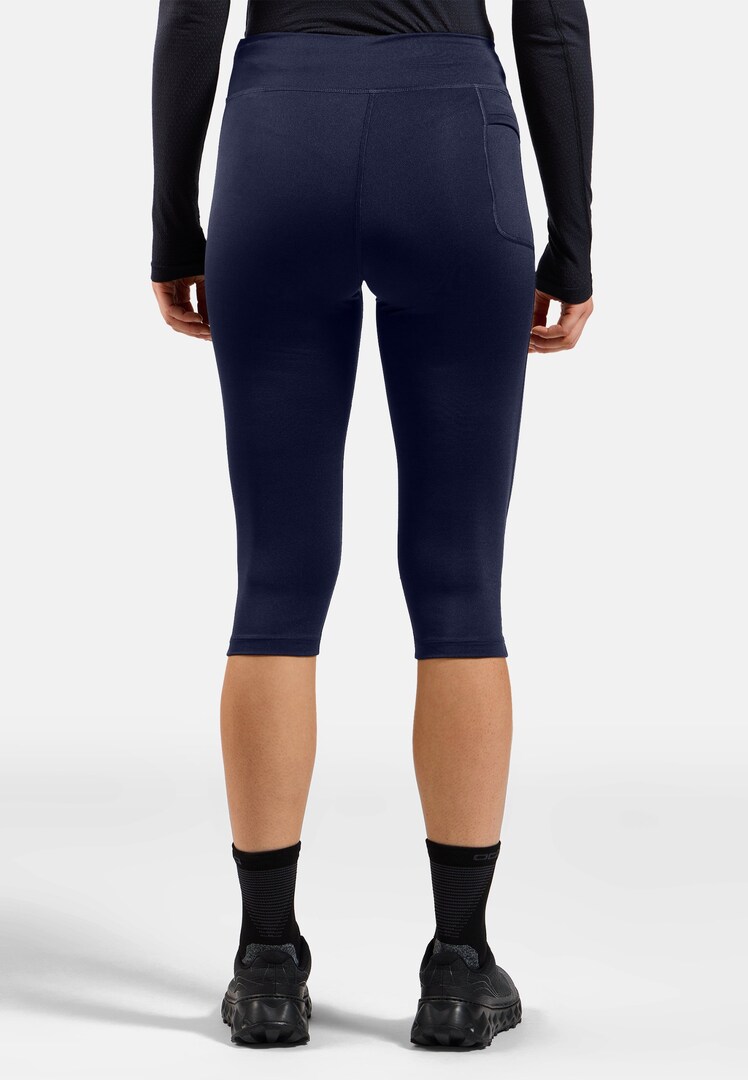 The Essentials 3/4 running tights in eclipse | Odlo