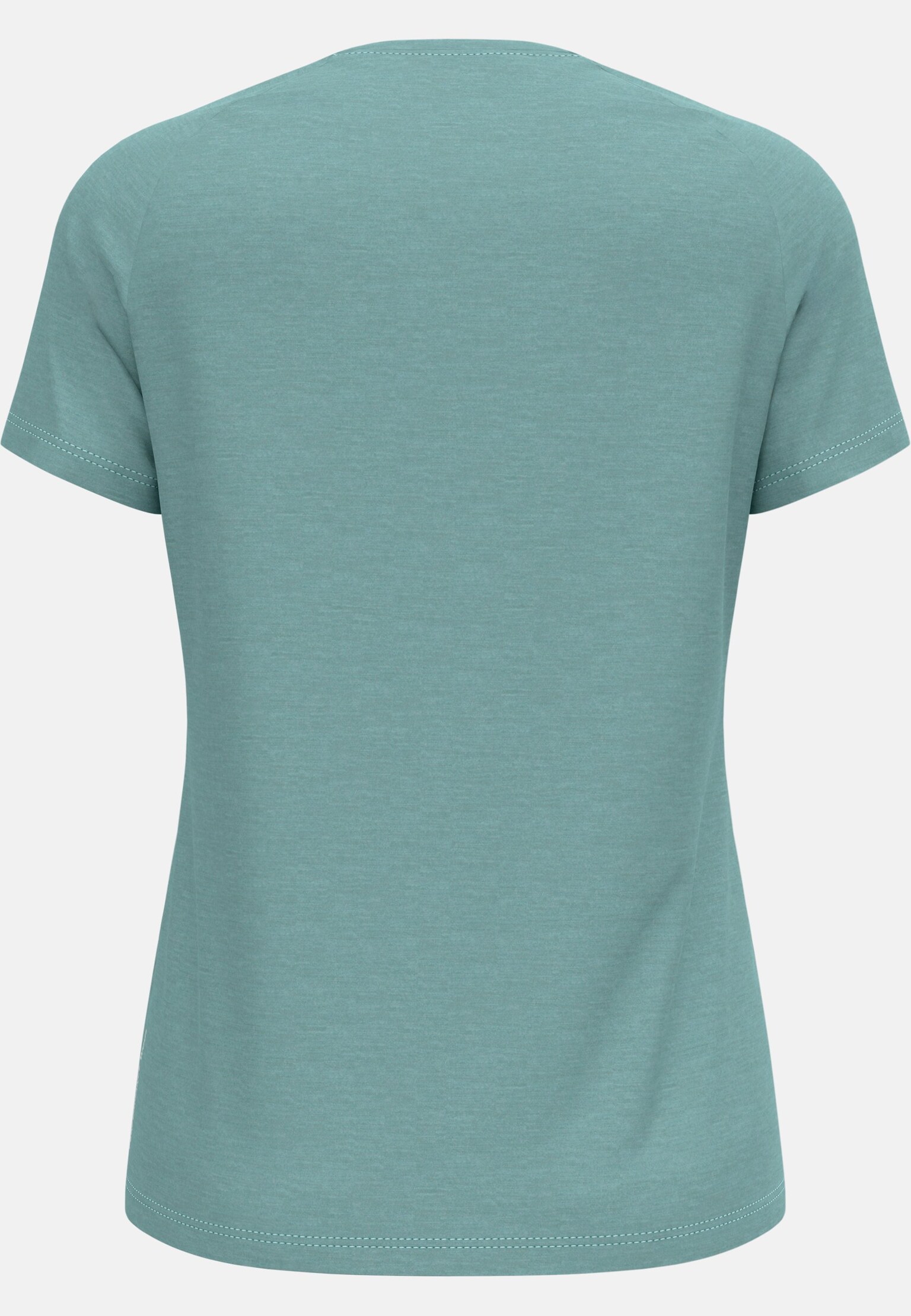 T-shirt Ascent Performance Wool 130 con stampa Run. Bike. Hike.