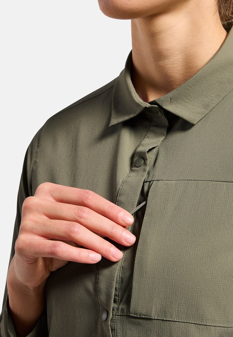 The Essentials long-sleeve hiking shirt