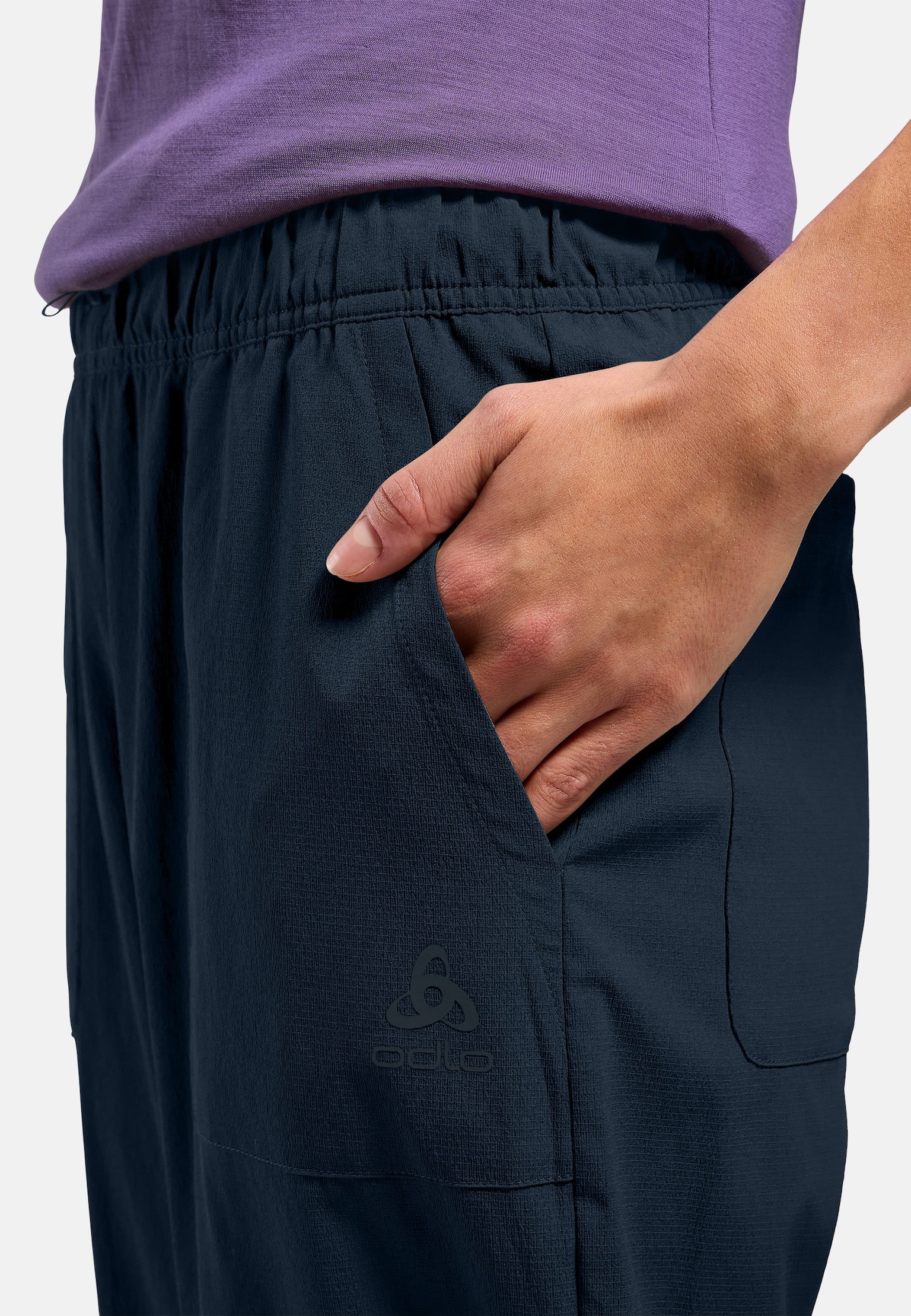 Ascent ultralichte toelopende 7/8 ripstopbroek