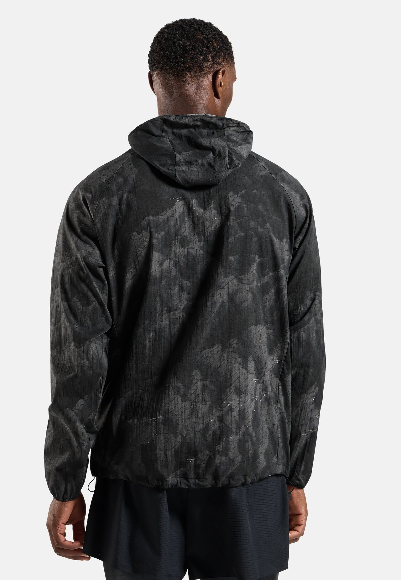 Zeroweight Laufjacke mit Print