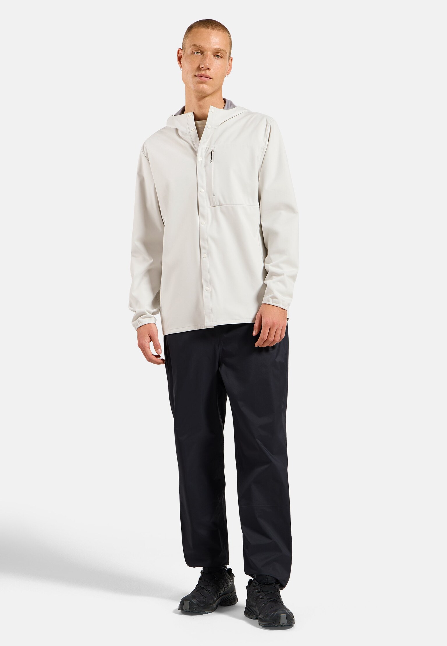 The Ascent Transition ultralight softshell hoody