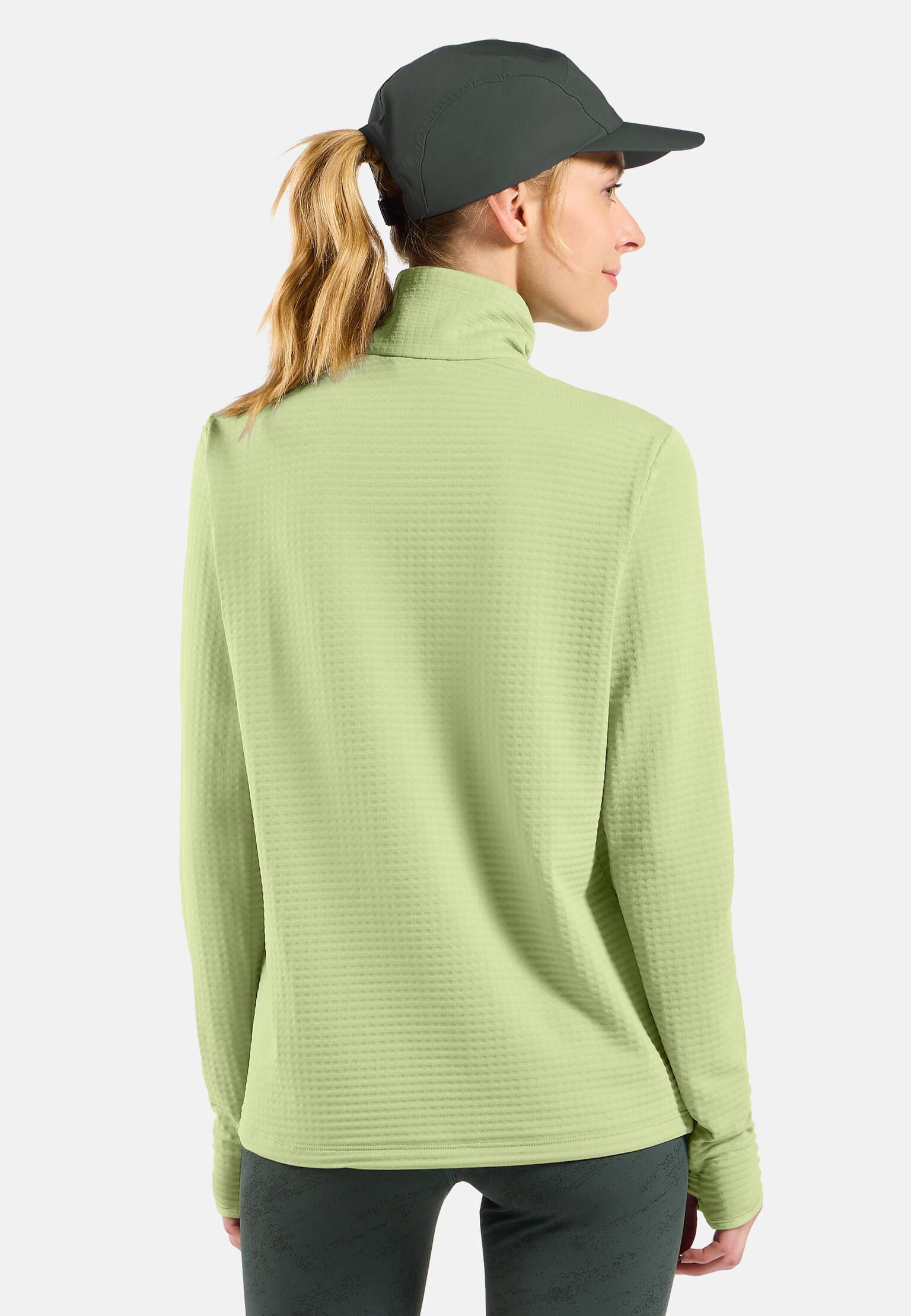 Mid layer da running Essentials Thermal a mezza zip