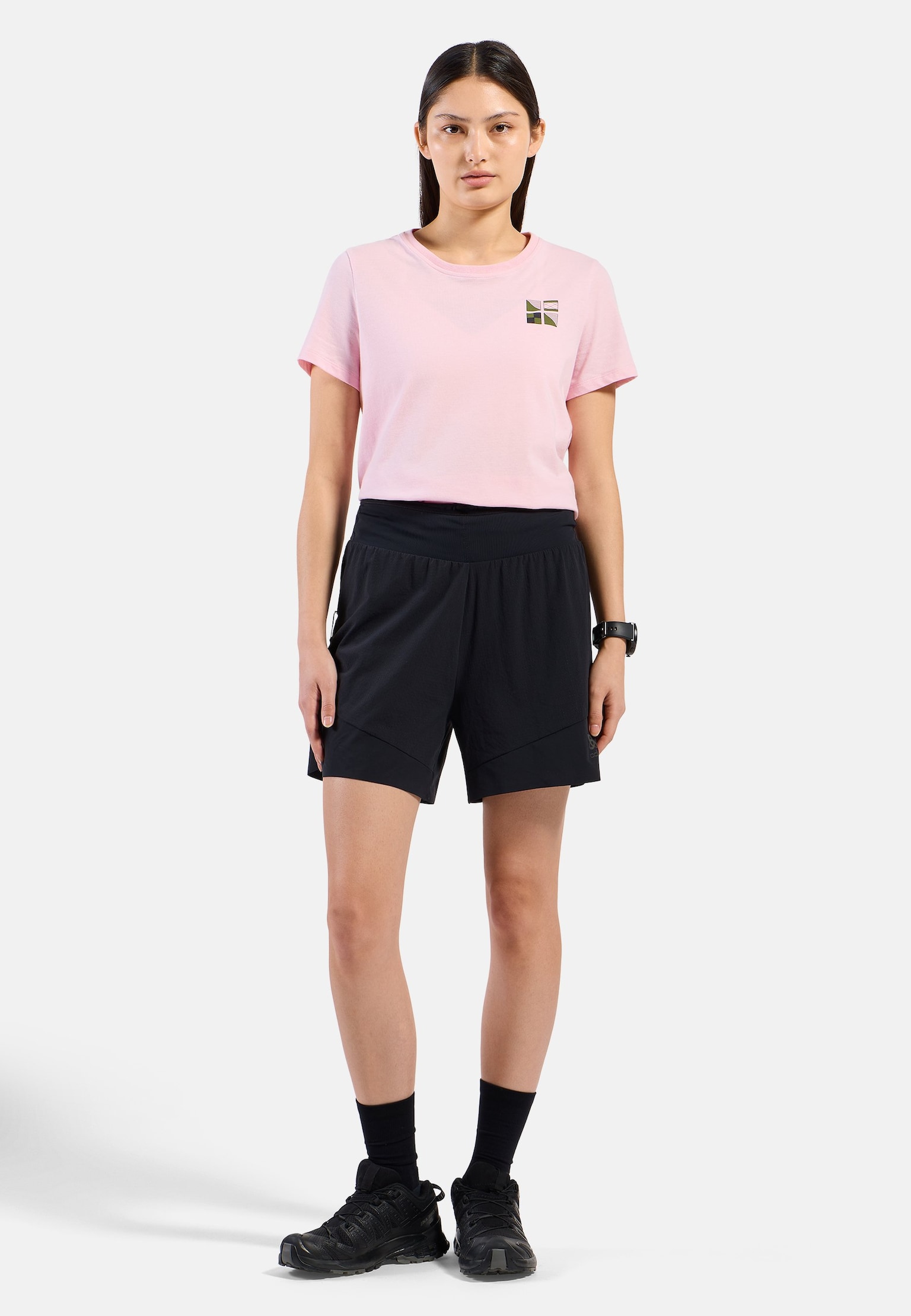 T-Shirt Cotton Blend Odlo Flags